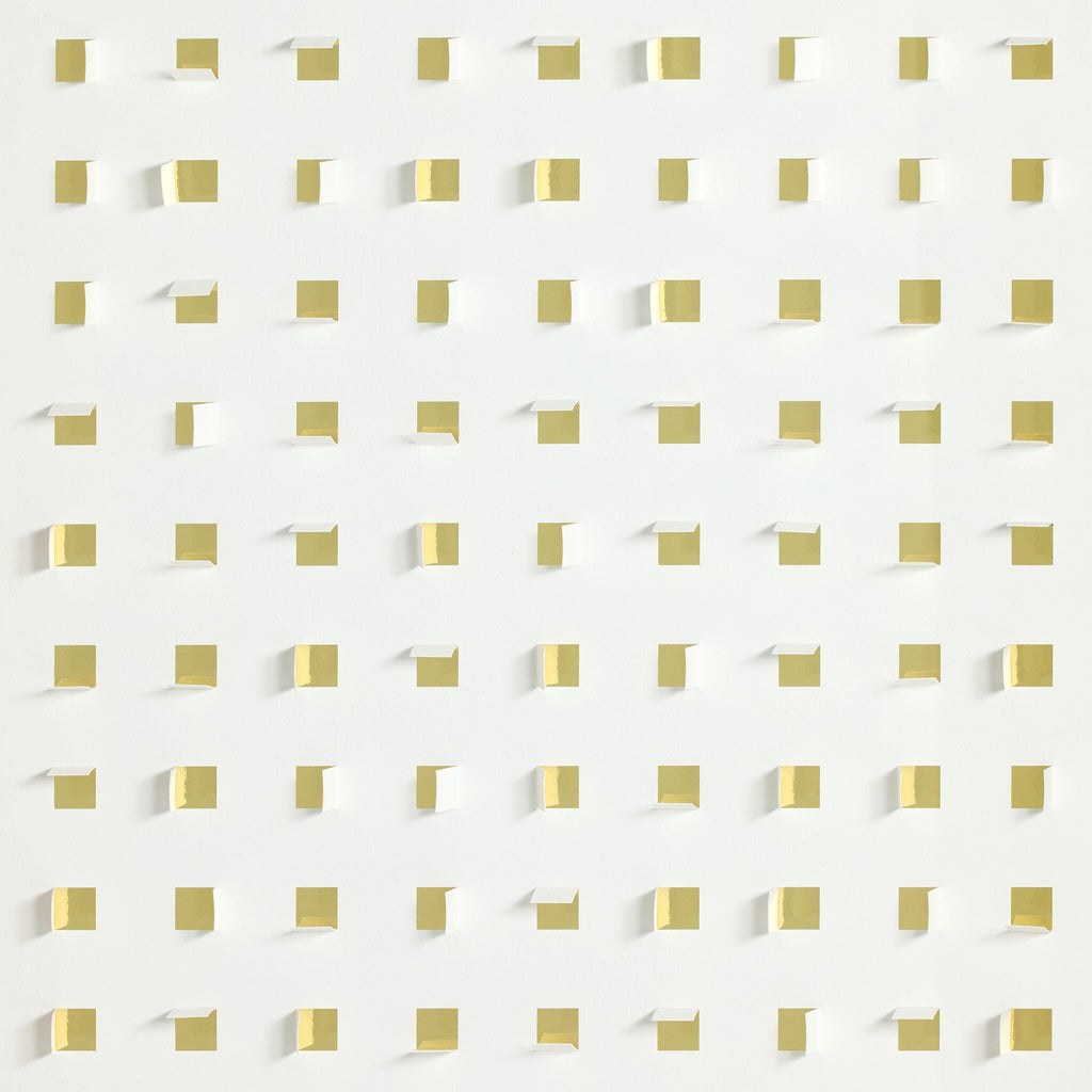 See Through Gold by FH Art Studio - Vertical Grain 2.5 White Oak | 72" x 32"