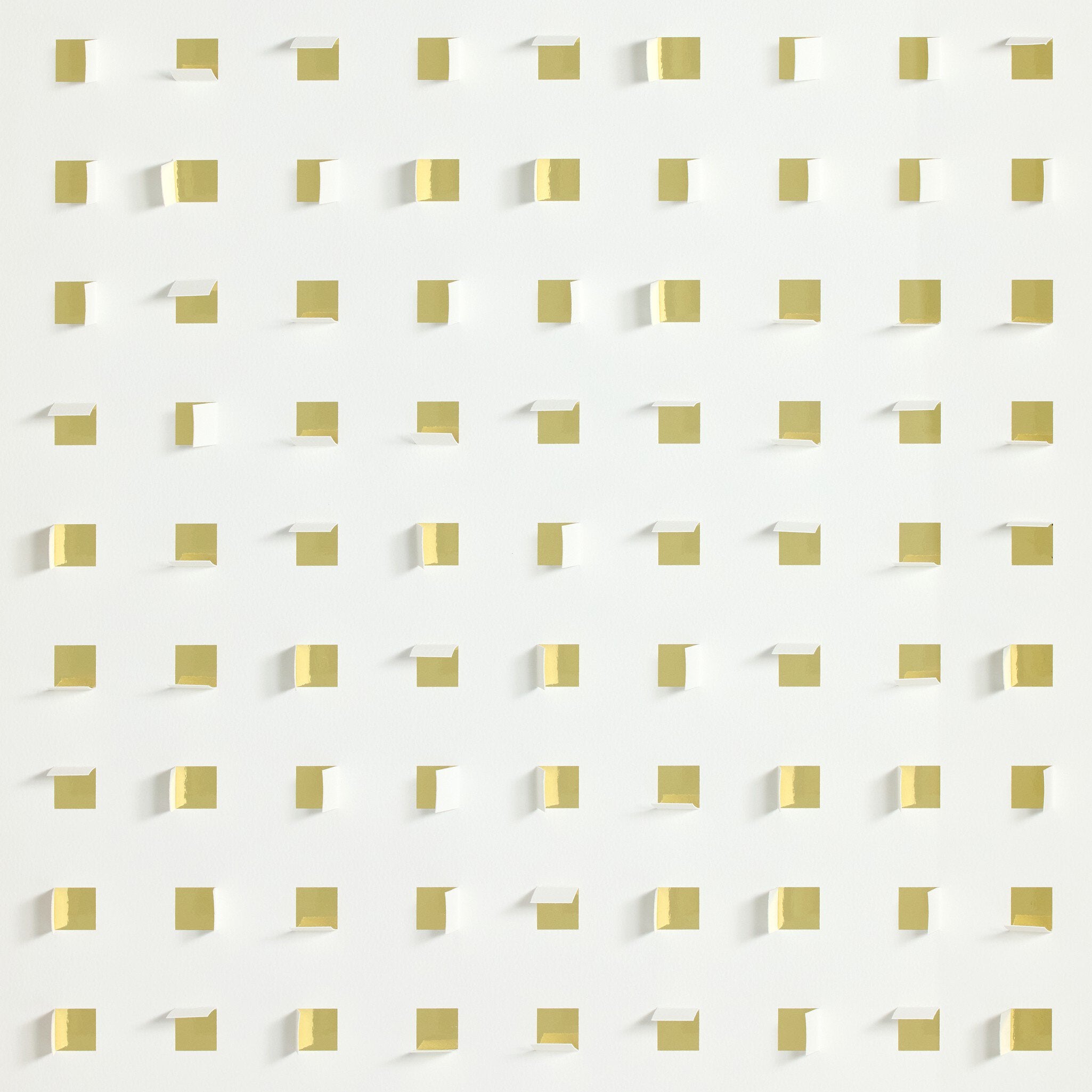 See Through Gold by FH Art Studio - Vertical Grain 2.5 White Oak | 72" x 32"