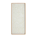 See Through Gold by FH Art Studio - Vertical Grain 2.5 White Oak | 72" x 32"