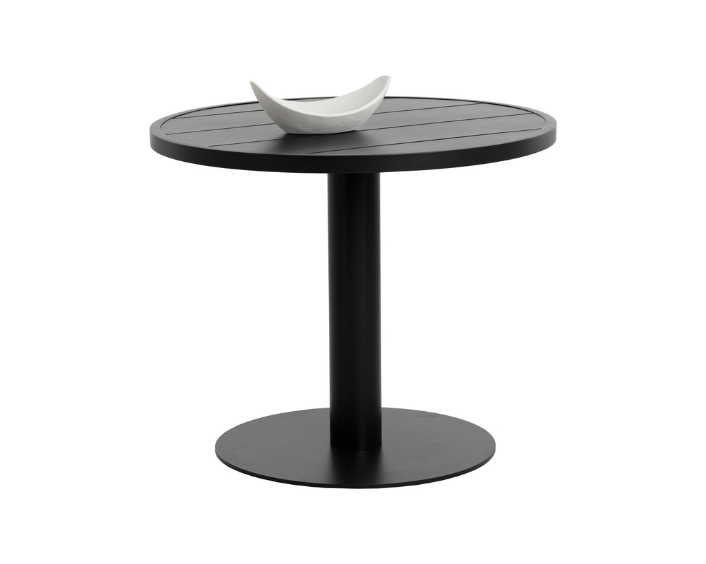 Merano Bistro Table - Round - Black - 36"