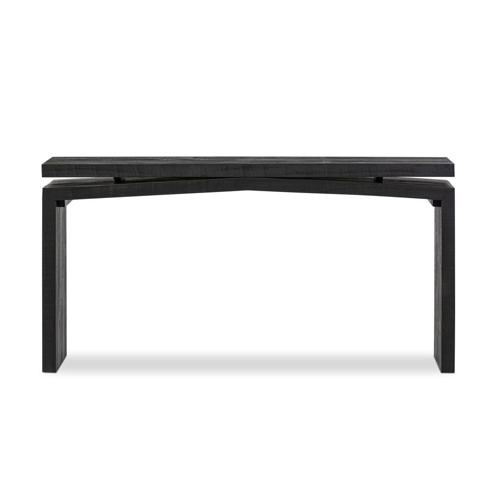 Matthes Console Table - 60" - Aged Black Pine