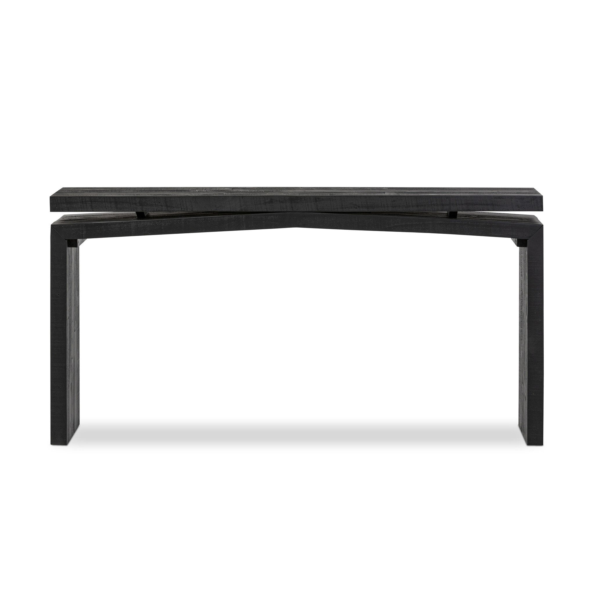 Matthes Console Table - 60" - Aged Black Pine