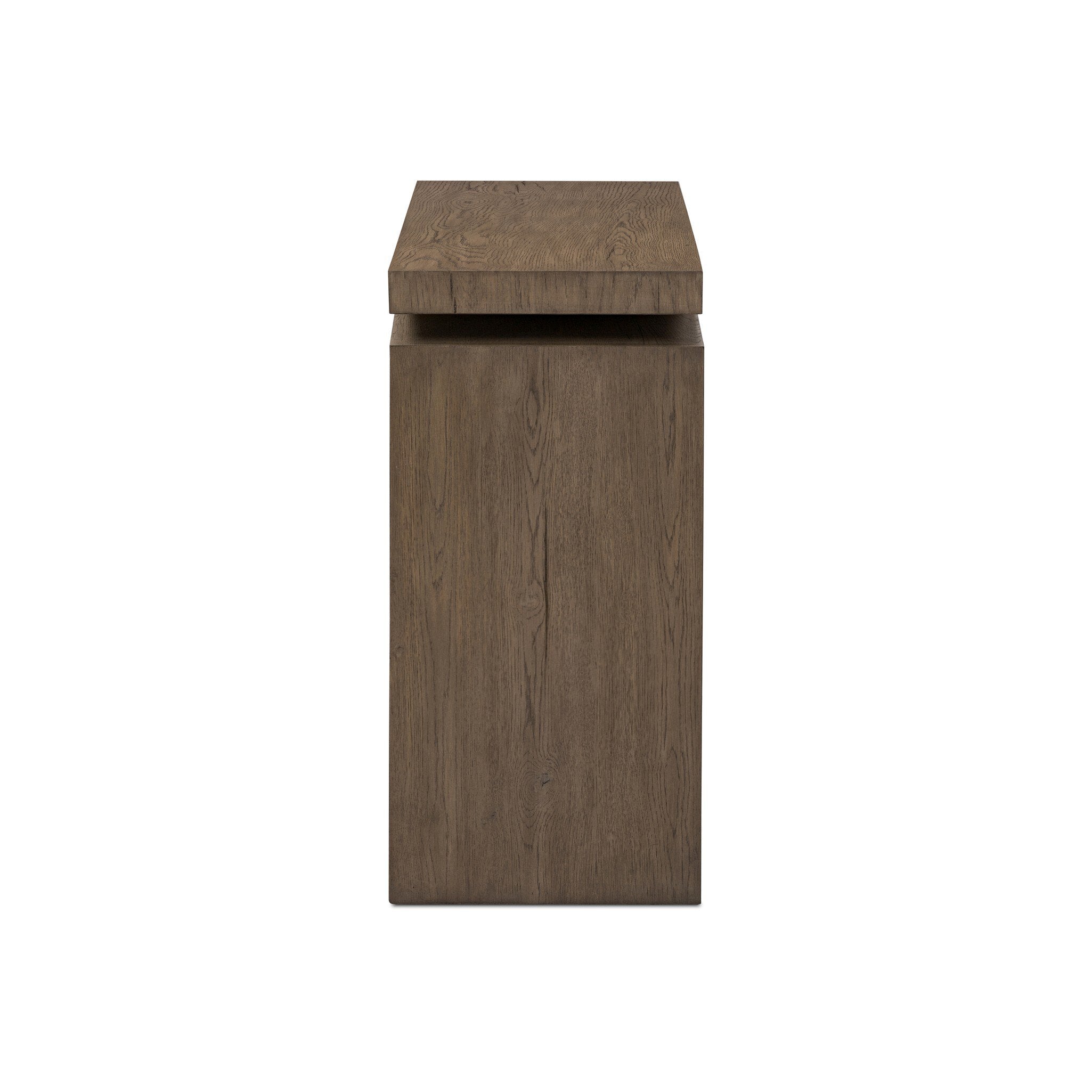 Matthes Console Table - 60" - Rustic Grey Veneer