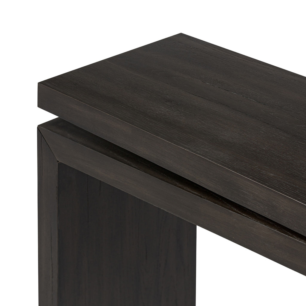 Matthes Console Table - 60" - Smoked Black Veneer