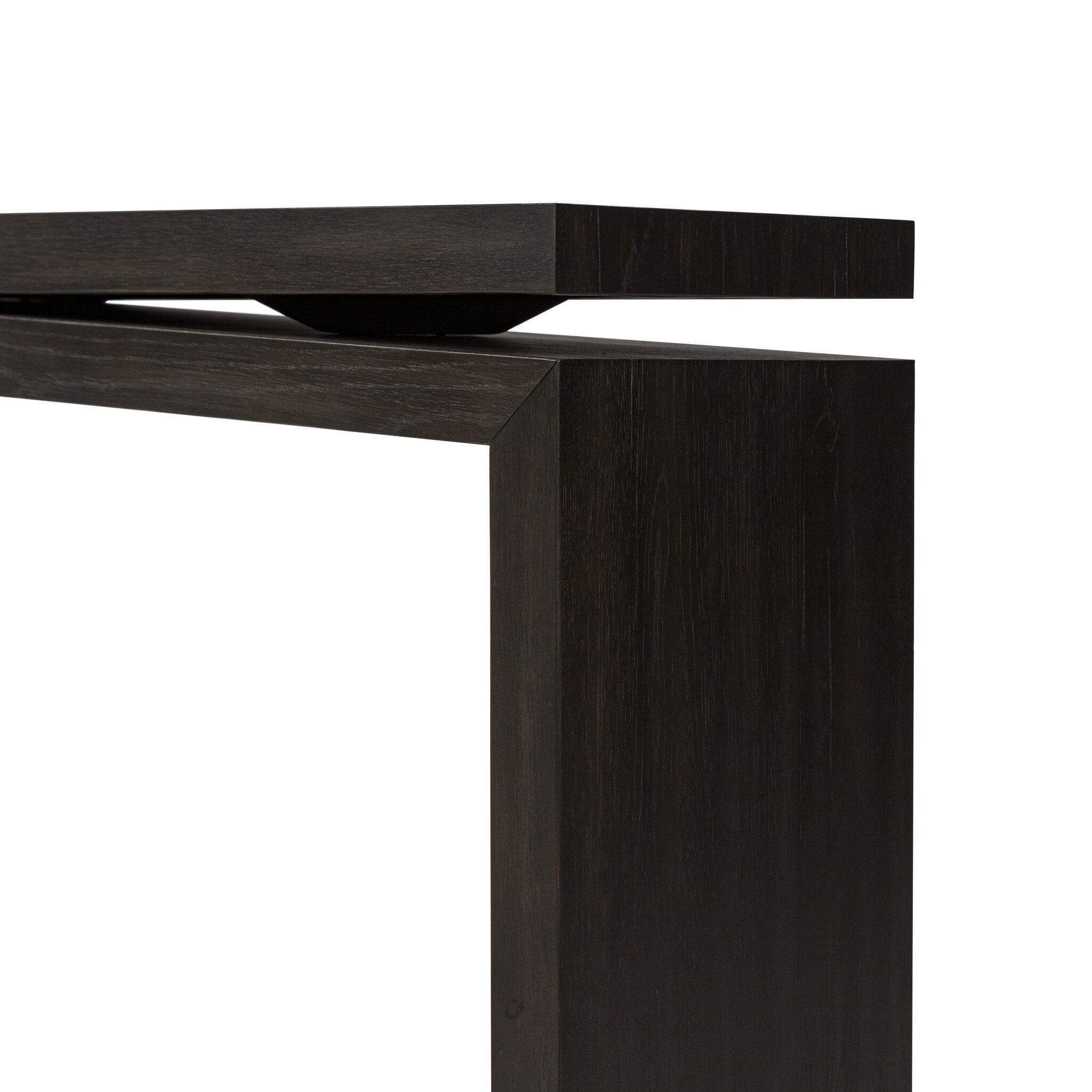 Matthes Console Table - 60" - Smoked Black Veneer