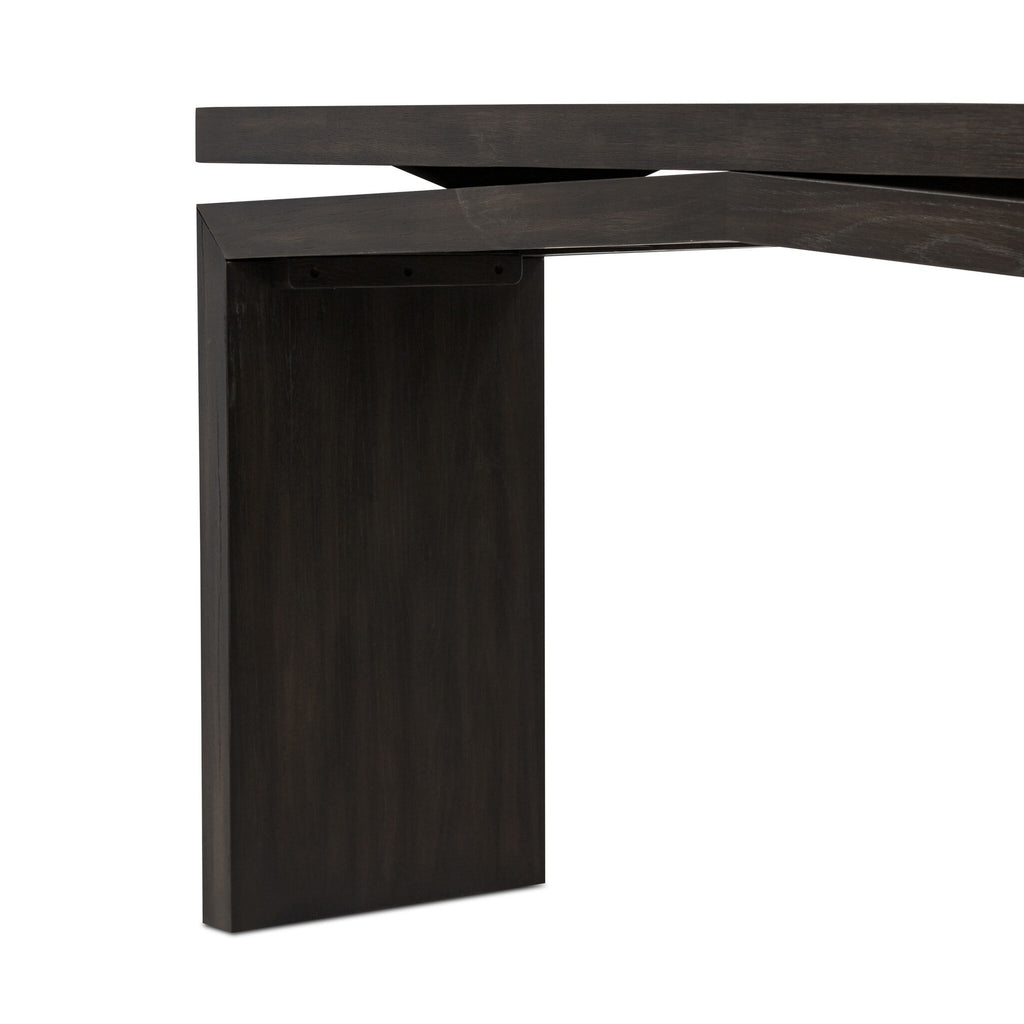 Matthes Console Table - 60" - Smoked Black Veneer