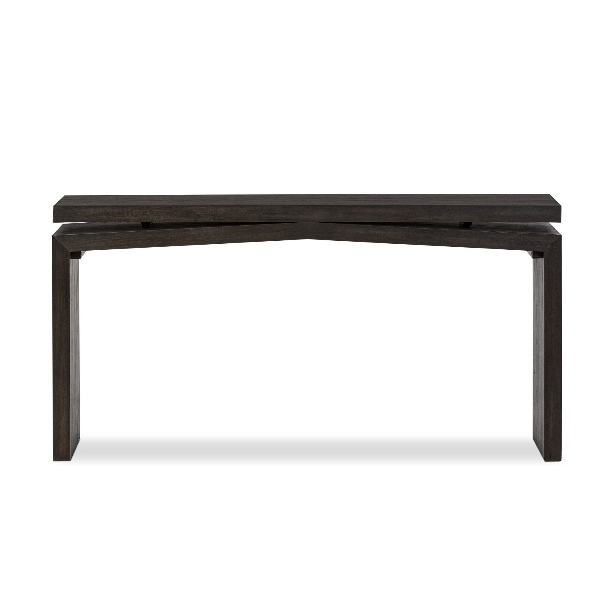 Matthes Console Table - 60" - Smoked Black Veneer