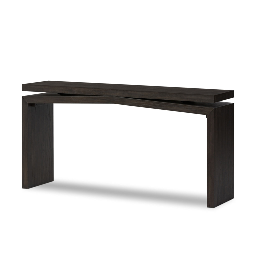 Matthes Console Table - 60" - Smoked Black Veneer