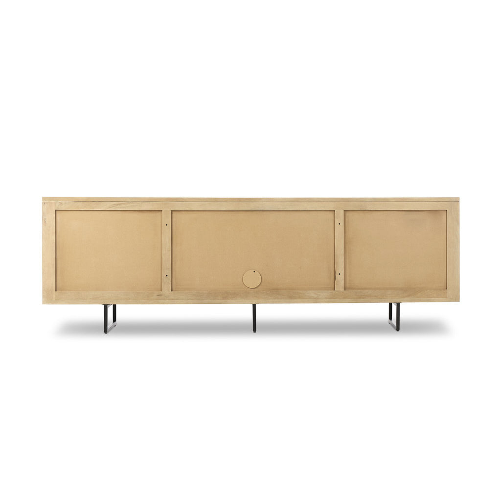 Carmel Sideboard 96" - Natural Cane