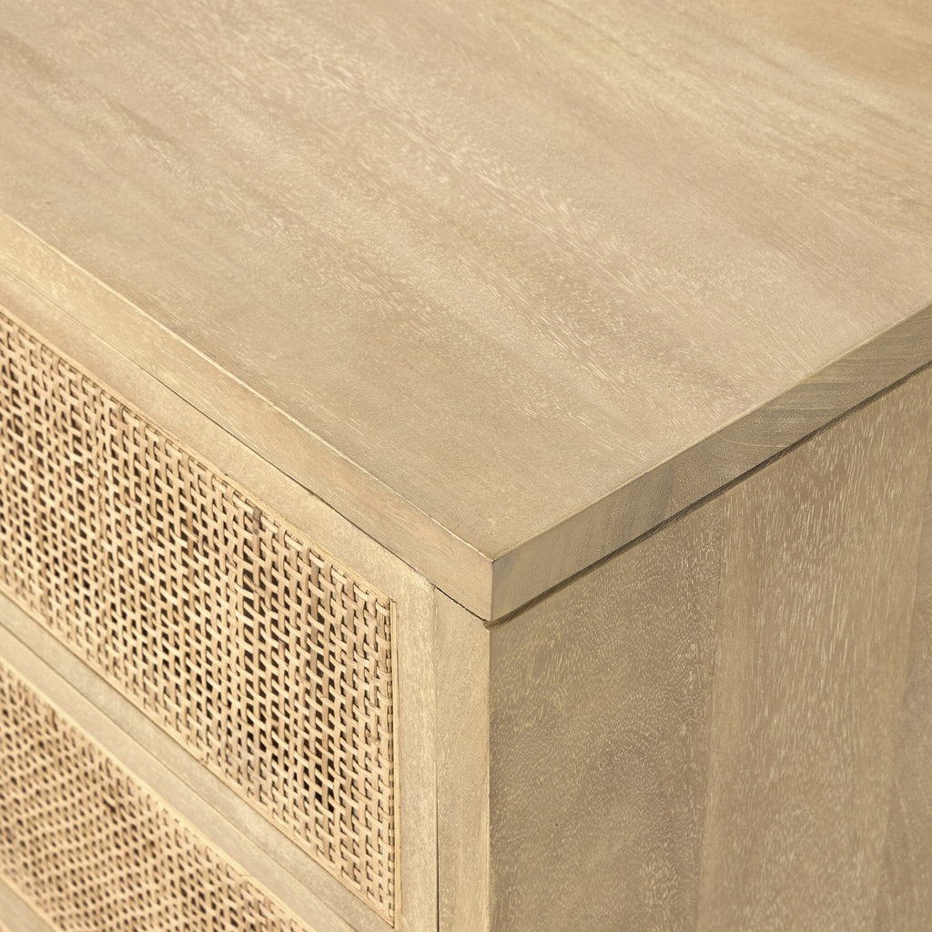 Carmel Sideboard 96" - Natural Cane