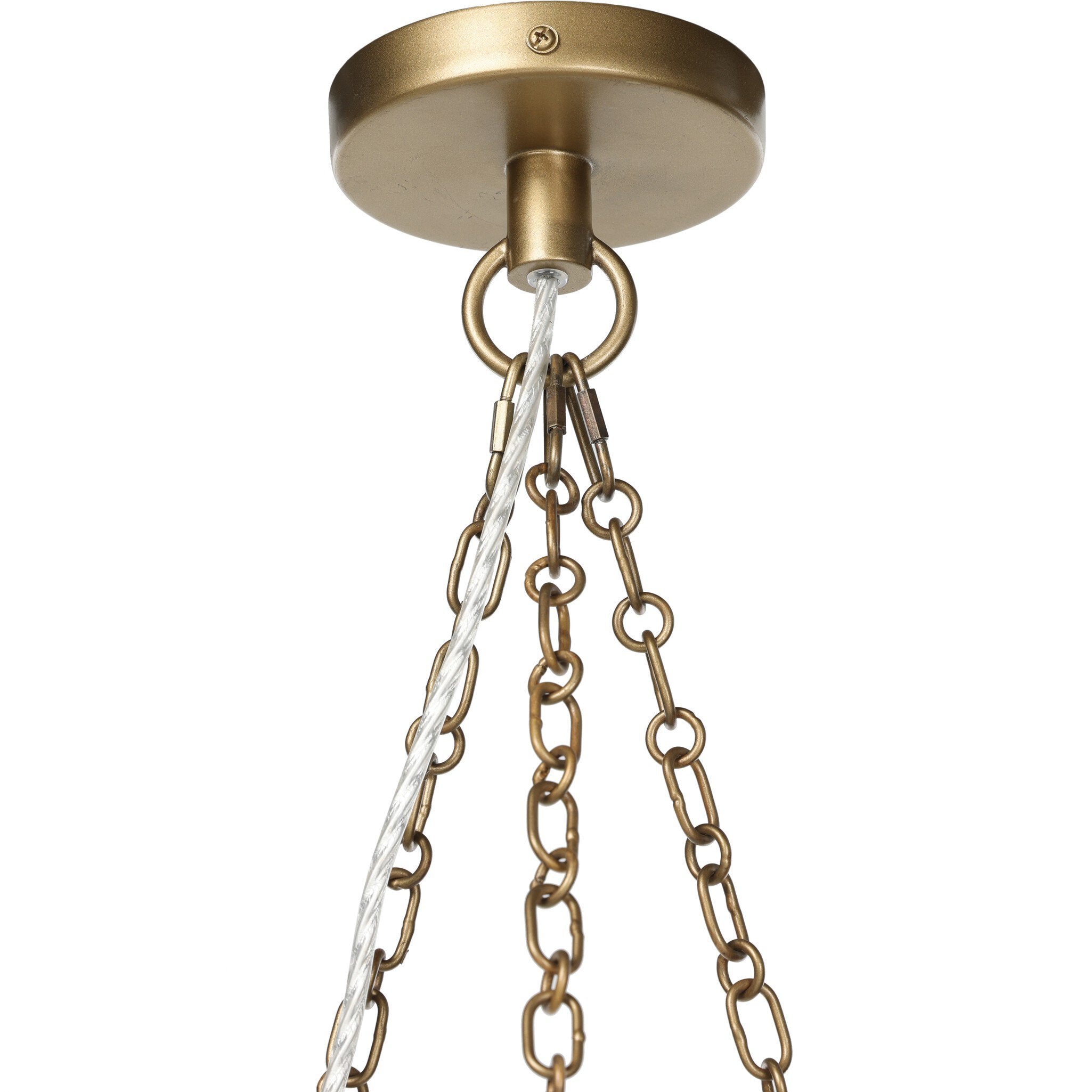 Teague Pendant - Antique Brass Iron