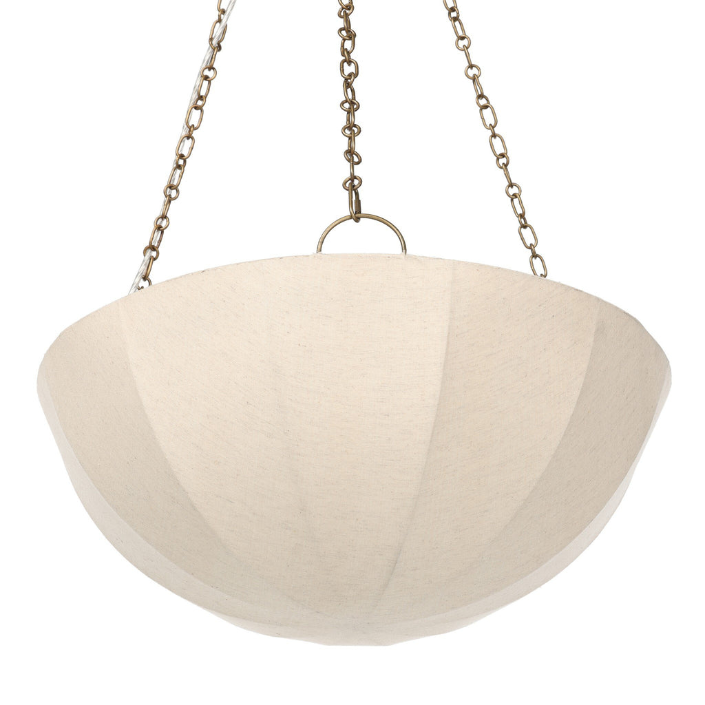 Teague Pendant - Antique Brass Iron