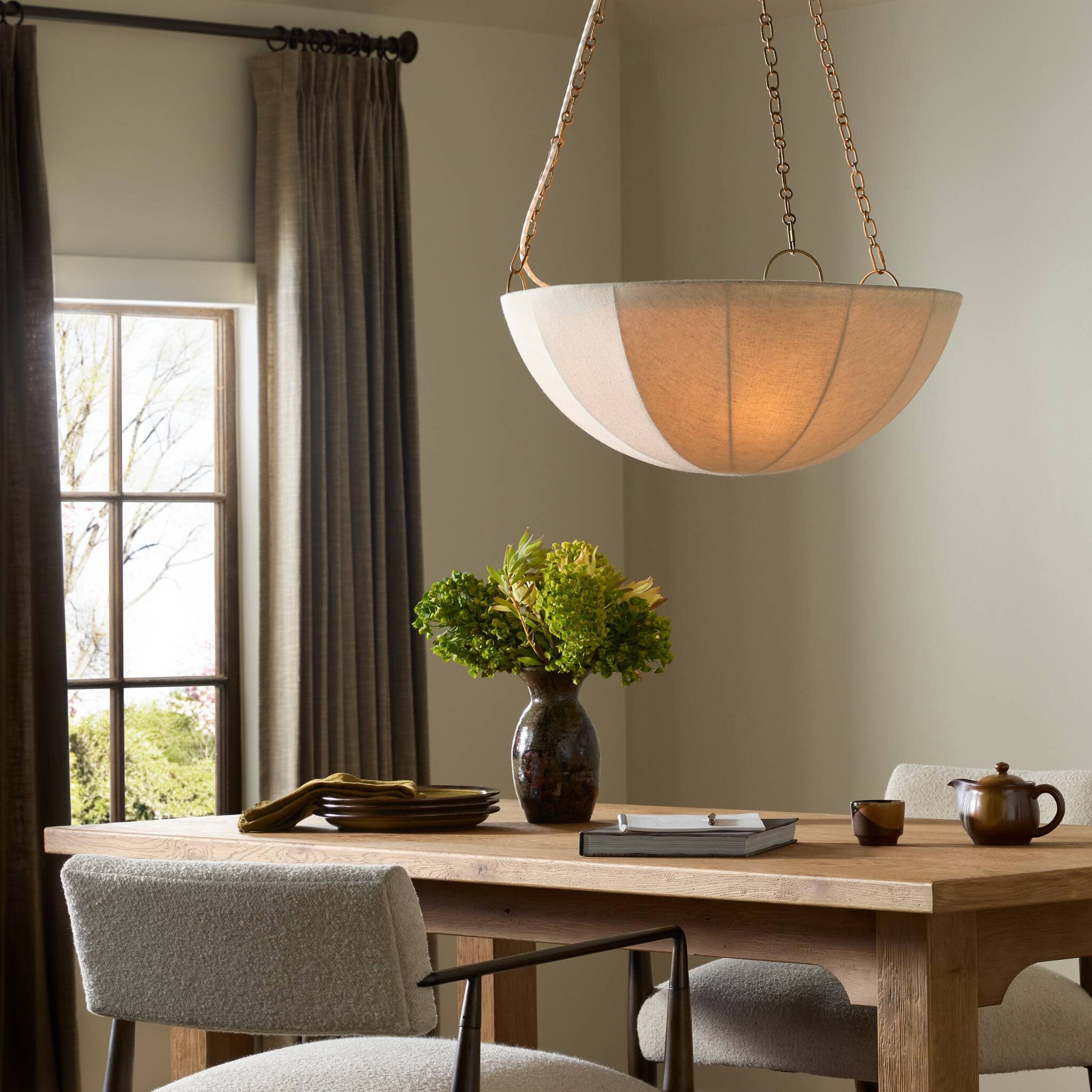 Teague Pendant - Antique Brass Iron