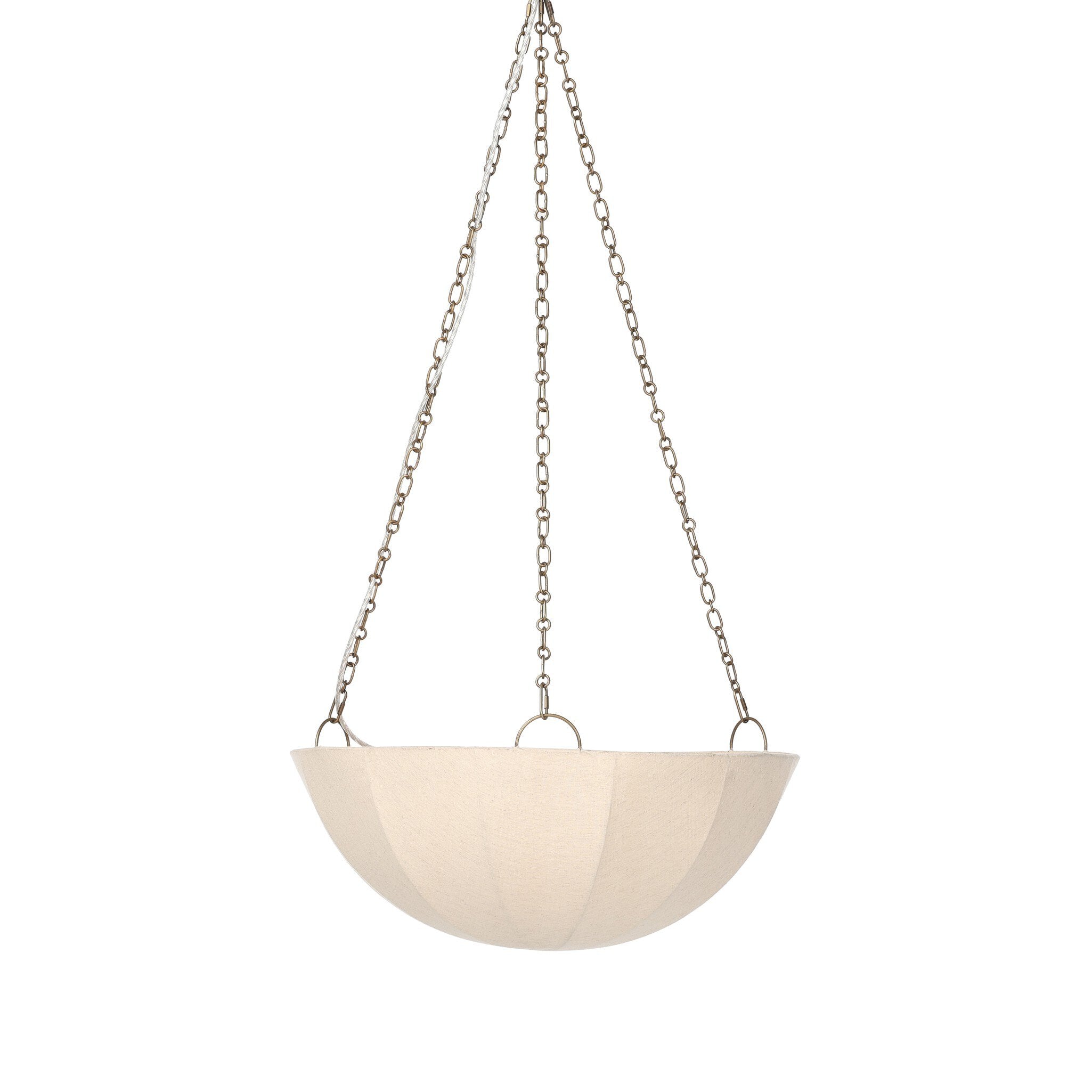 Teague Pendant - Antique Brass Iron