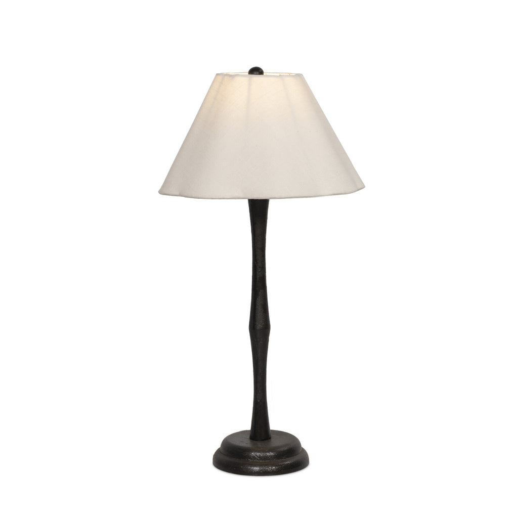 Isabeau Table Lamp - Black Cast Iron