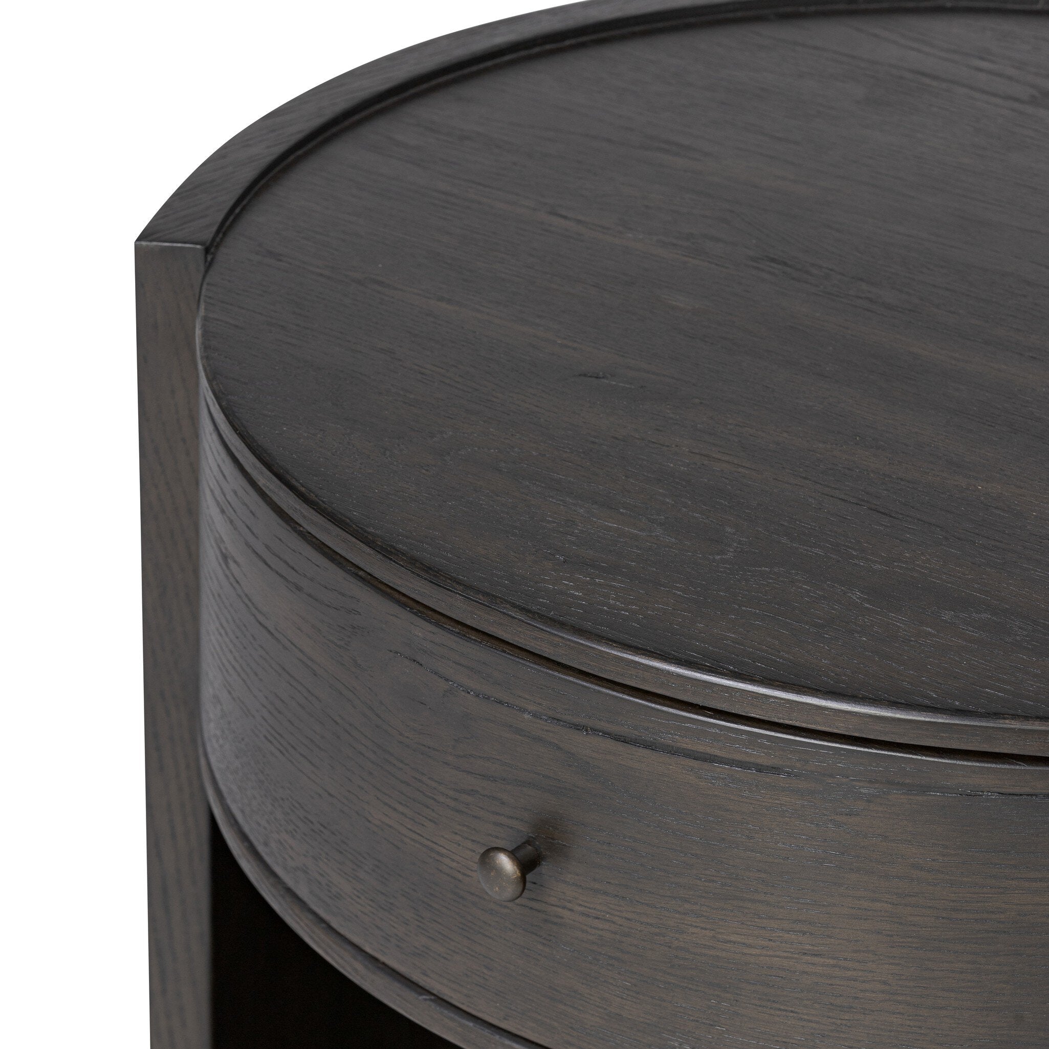 Bode Nightstand - Smoked Black Veneer