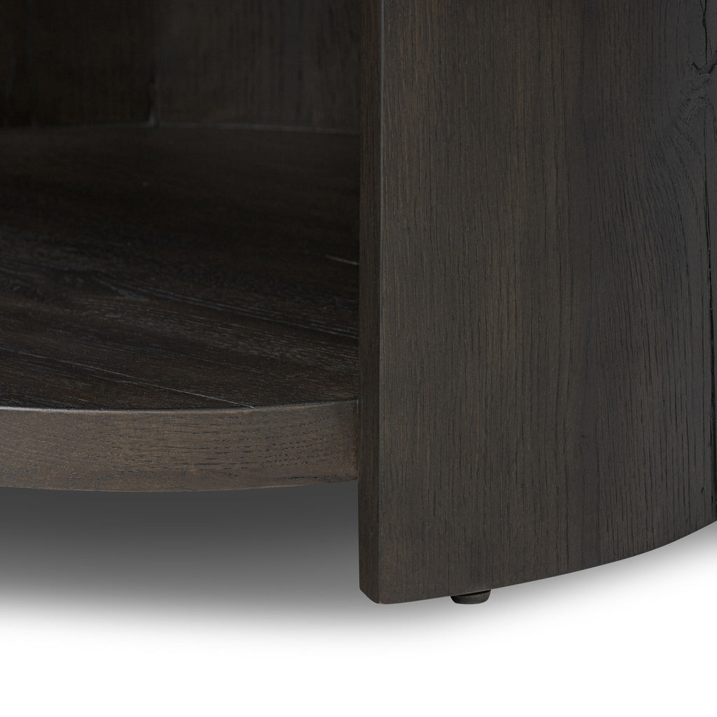 Bode Nightstand - Smoked Black Veneer