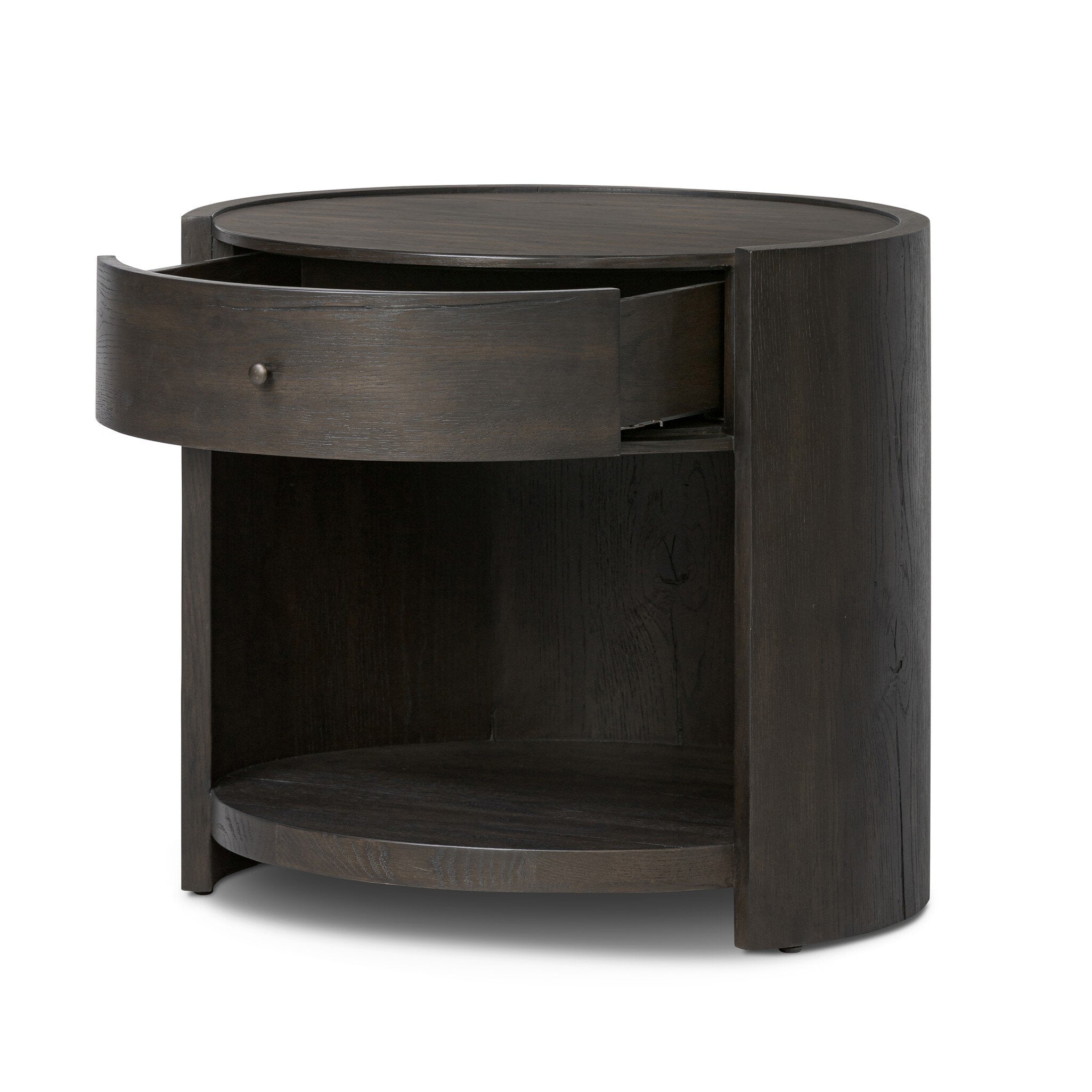 Bode Nightstand - Smoked Black Veneer
