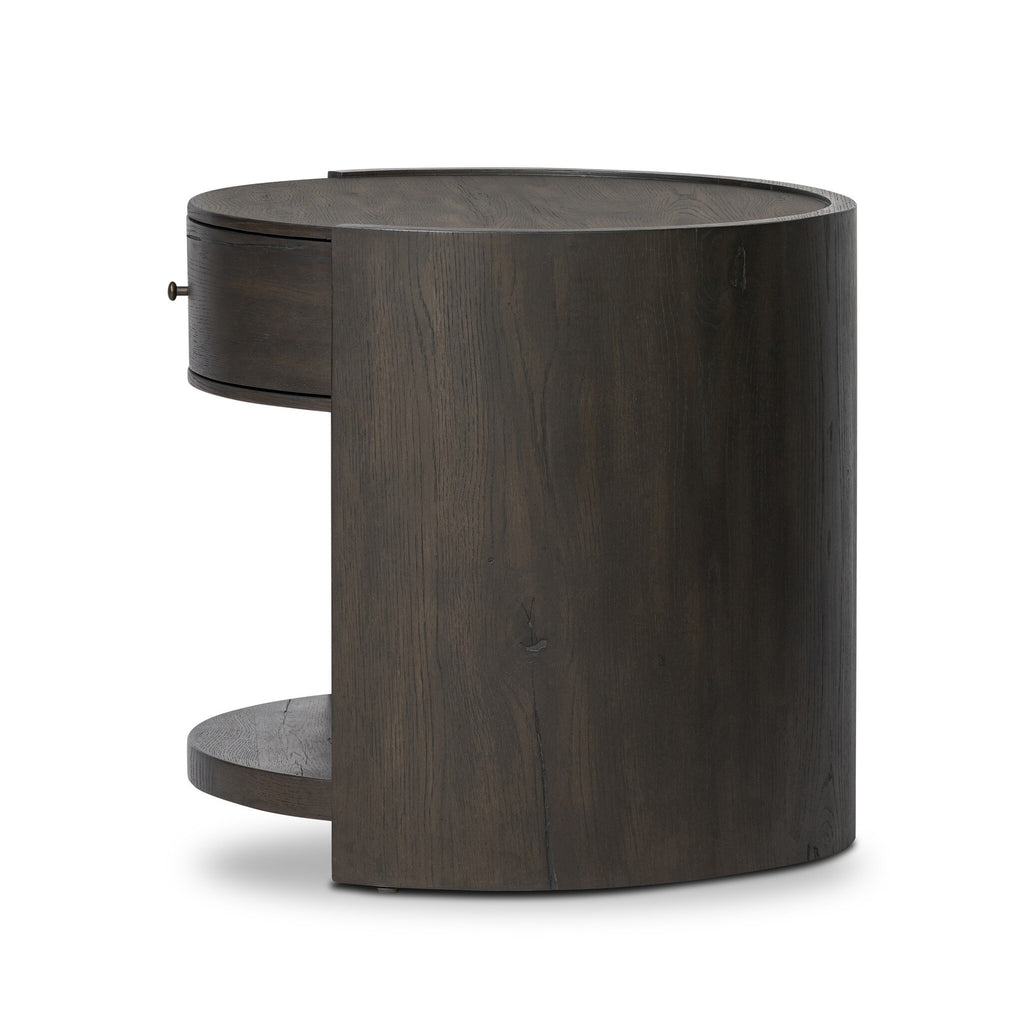 Bode Nightstand - Smoked Black Veneer