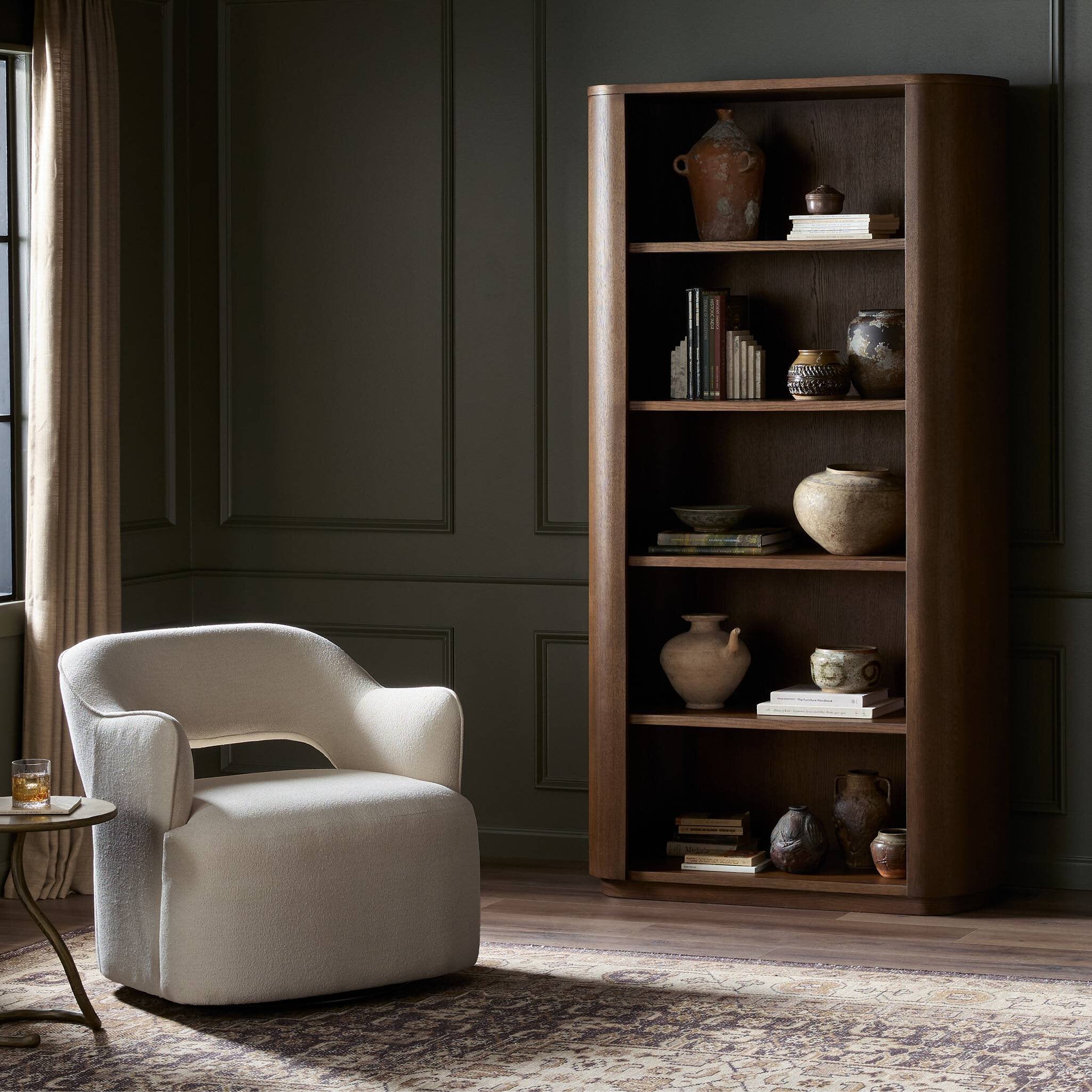 Pilar Bookcase - Almond Oak