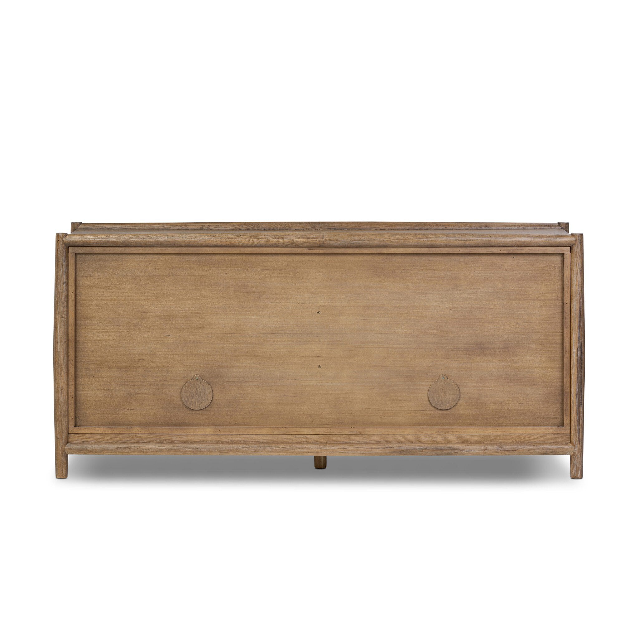 Glenview 4 Door Sideboard - Weathered Oak