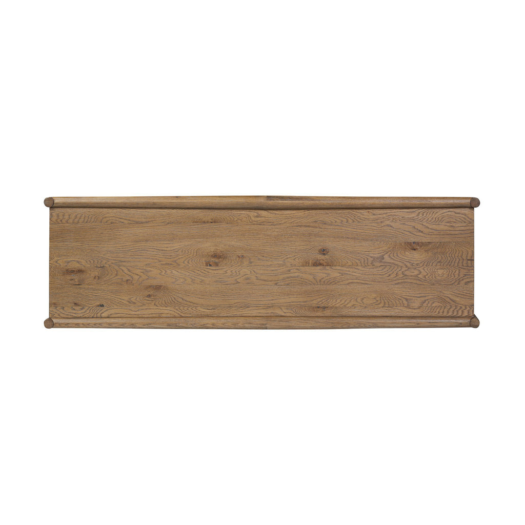 Glenview 4 Door Sideboard - Weathered Oak