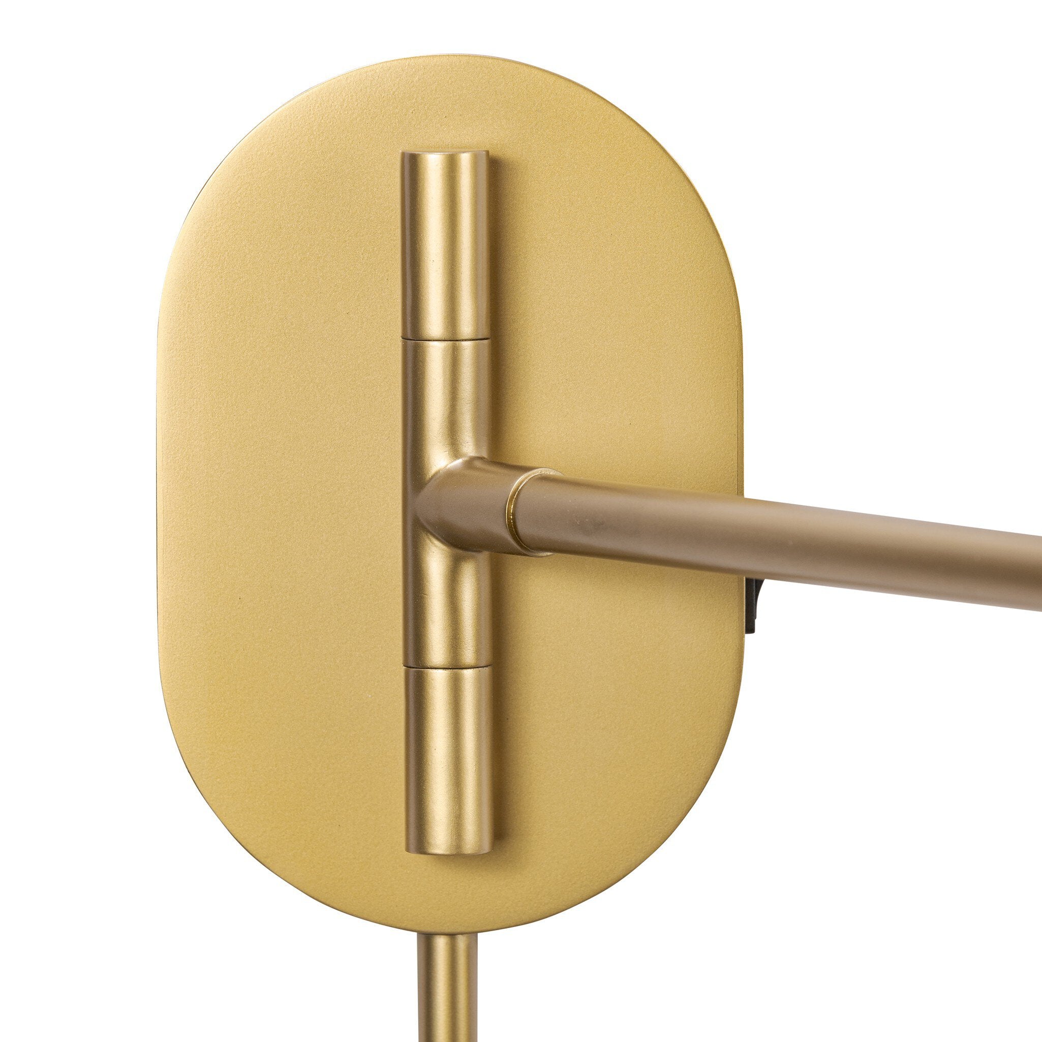 Astrid Sconce - Antique Brass | Dark Brown Leather