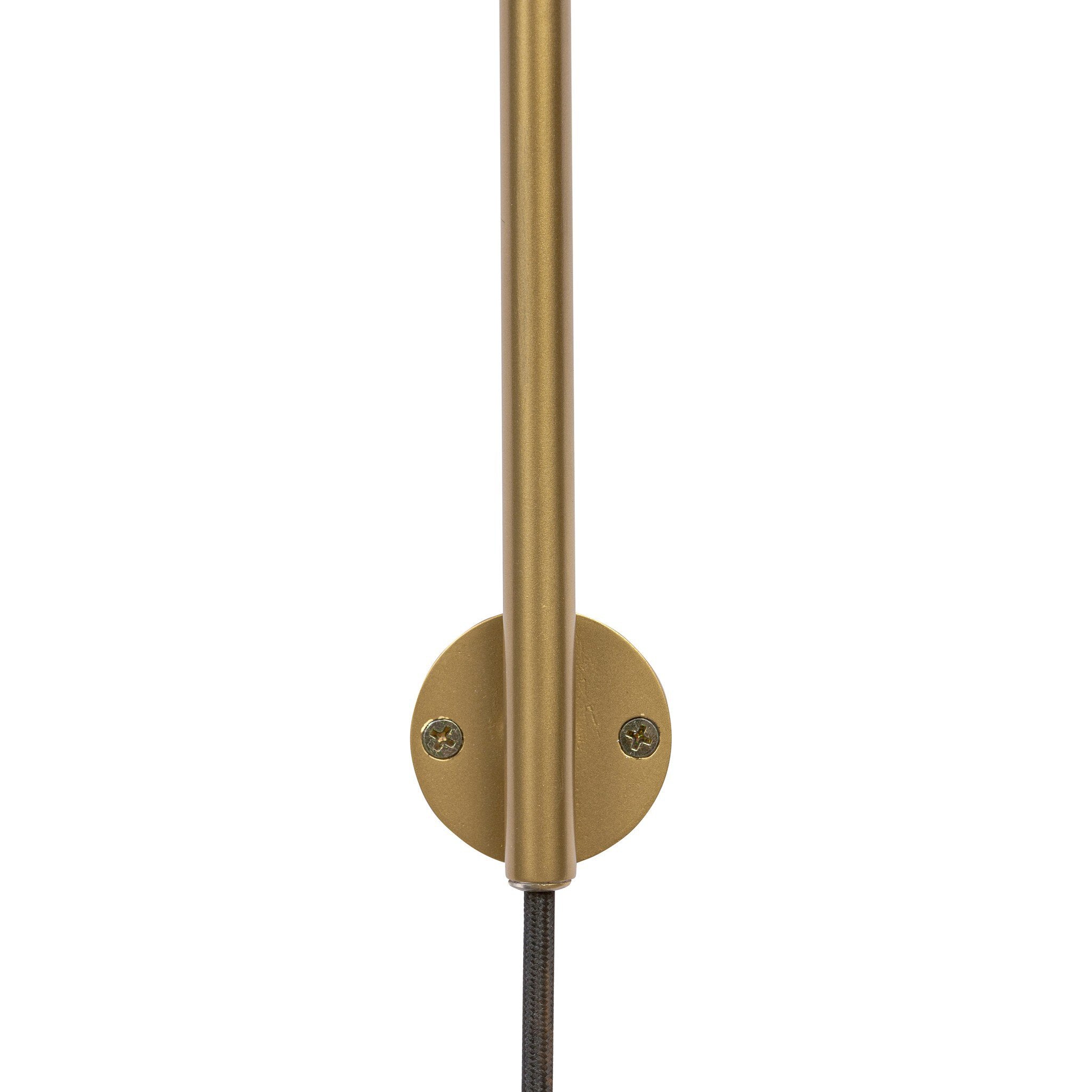 Astrid Sconce - Antique Brass | Flax Linen