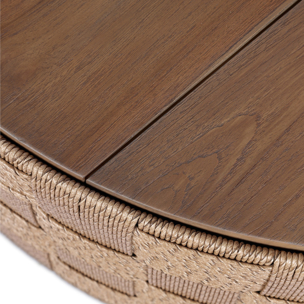 Brandt Outdoor Coffee Table - Stained Toasted Brown