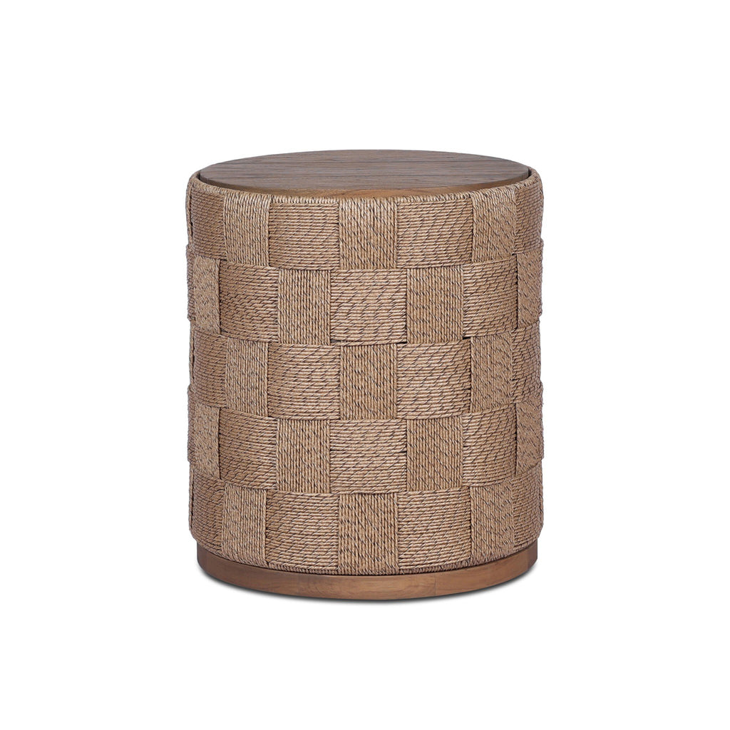 Brandt Outdoor End Table - Stained Toasted Brown