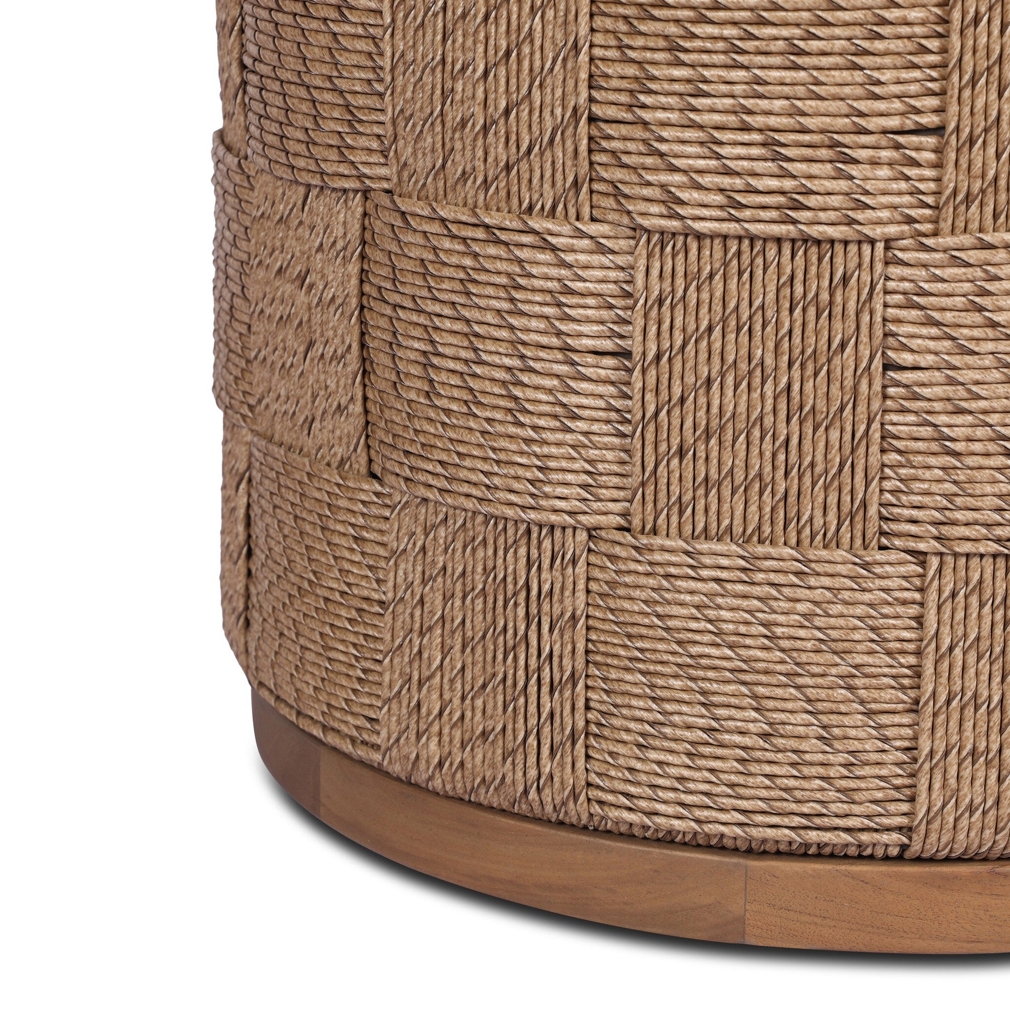 Brandt Outdoor End Table - Stained Toasted Brown