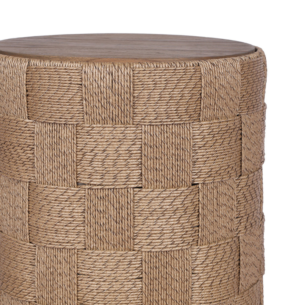 Brandt Outdoor End Table - Stained Toasted Brown