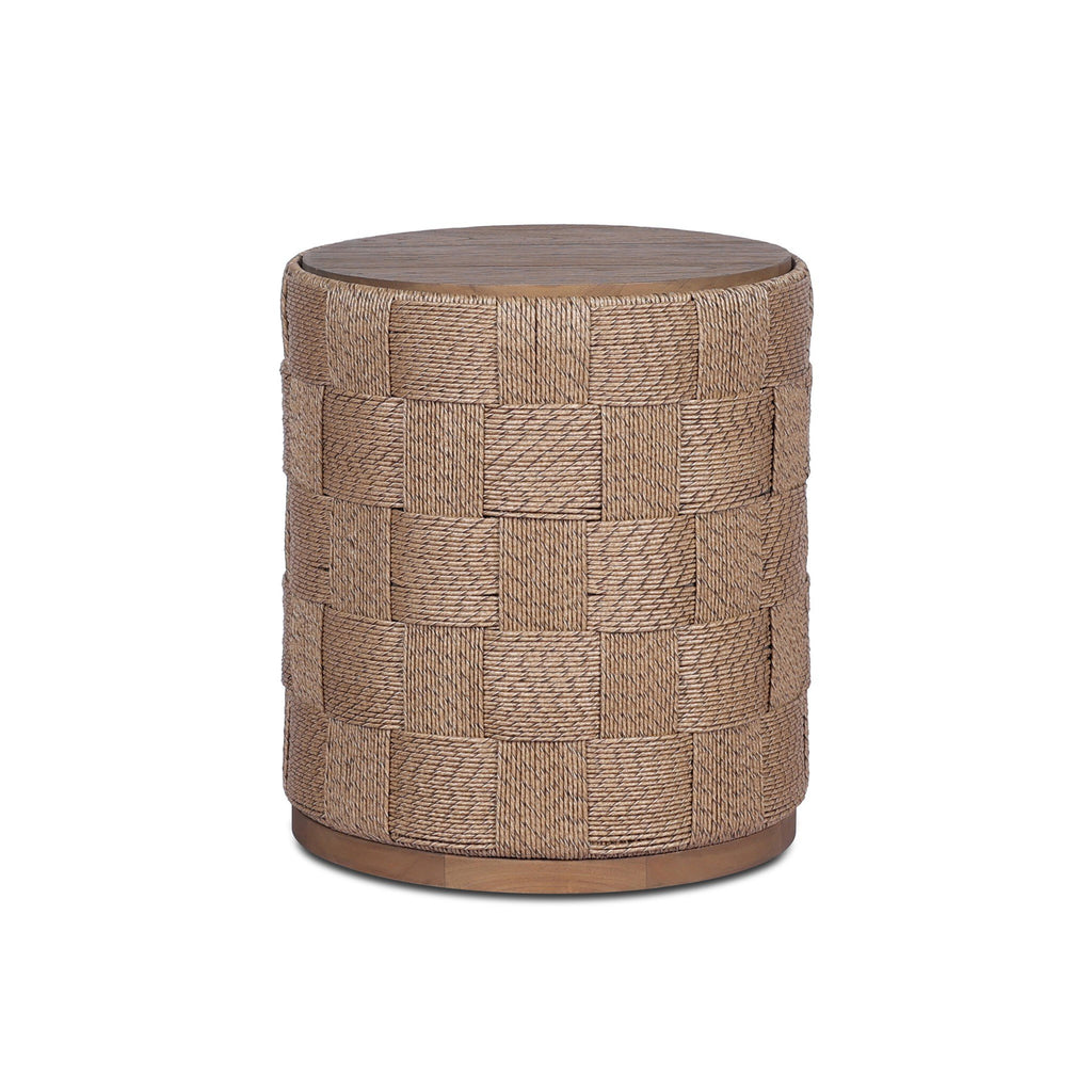 Brandt Outdoor End Table - Stained Toasted Brown