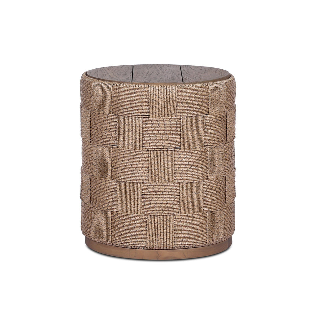 Brandt Outdoor End Table - Stained Toasted Brown