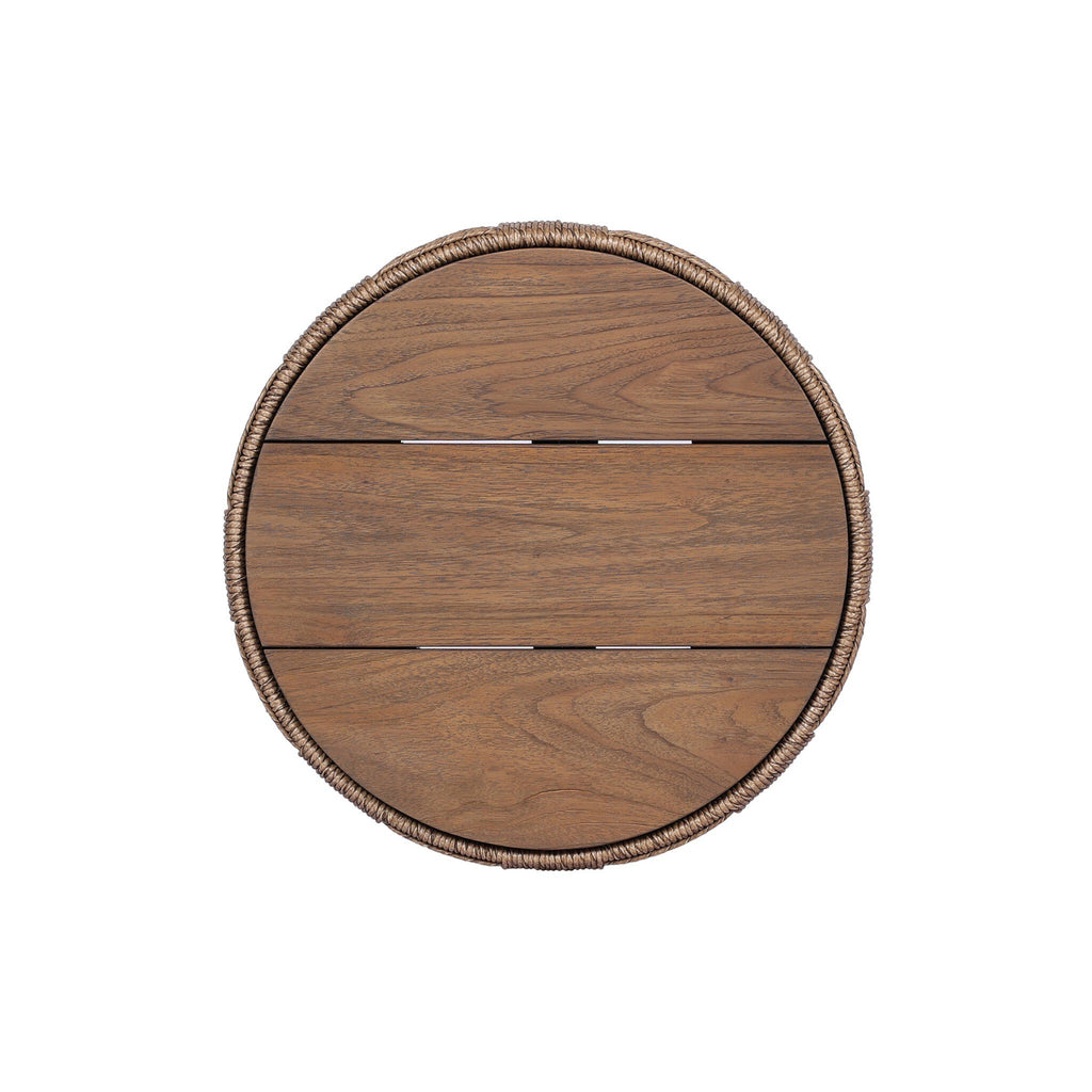 Brandt Outdoor End Table - Stained Toasted Brown