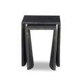 Sonya Outdoor End Table - Distressed Bronze