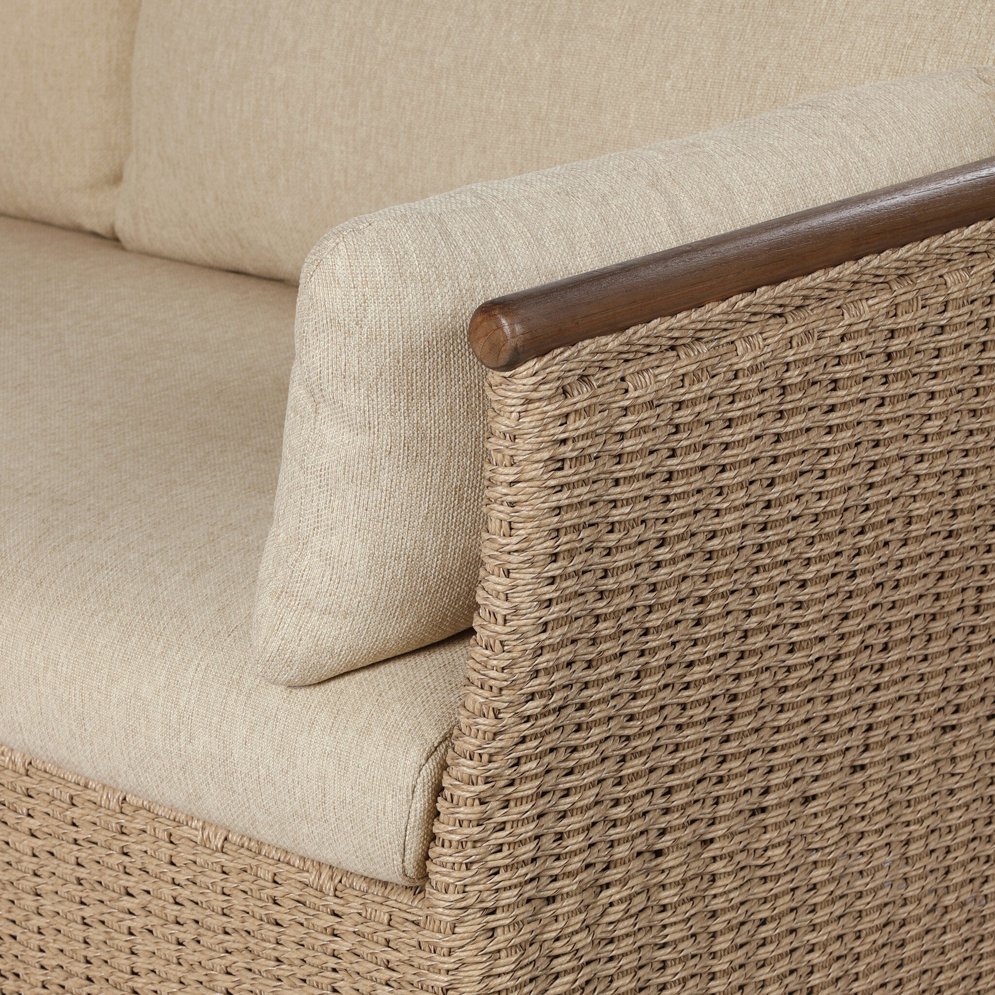 Elmira Outdoor Sofa 86" - Ellor Beige