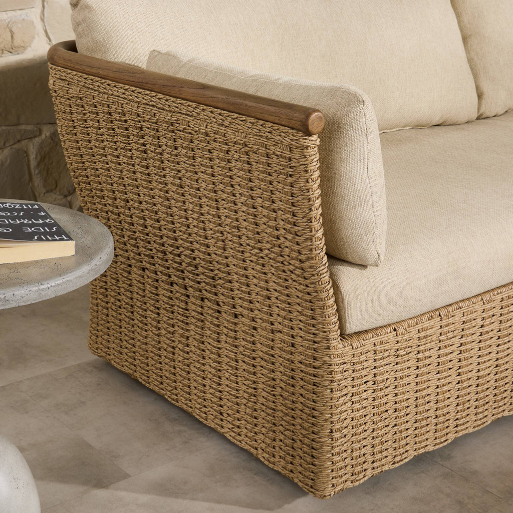 Elmira Outdoor Sofa 86" - Ellor Beige