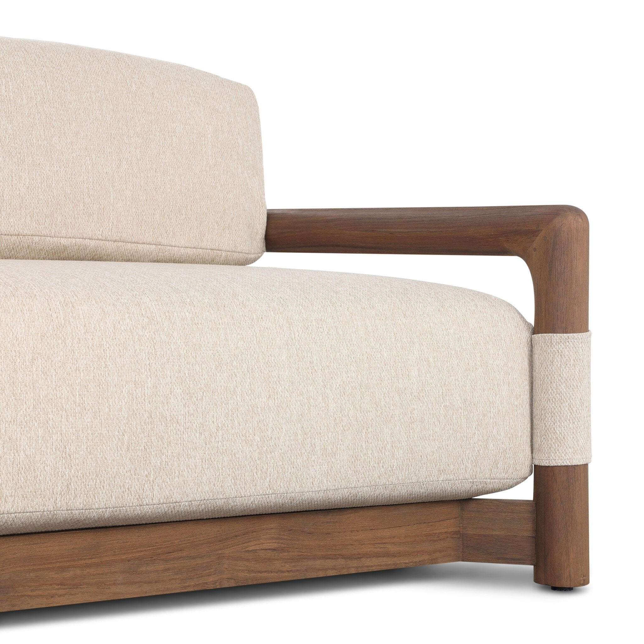 Fable Outdoor Sofa-91" - Concha Beige