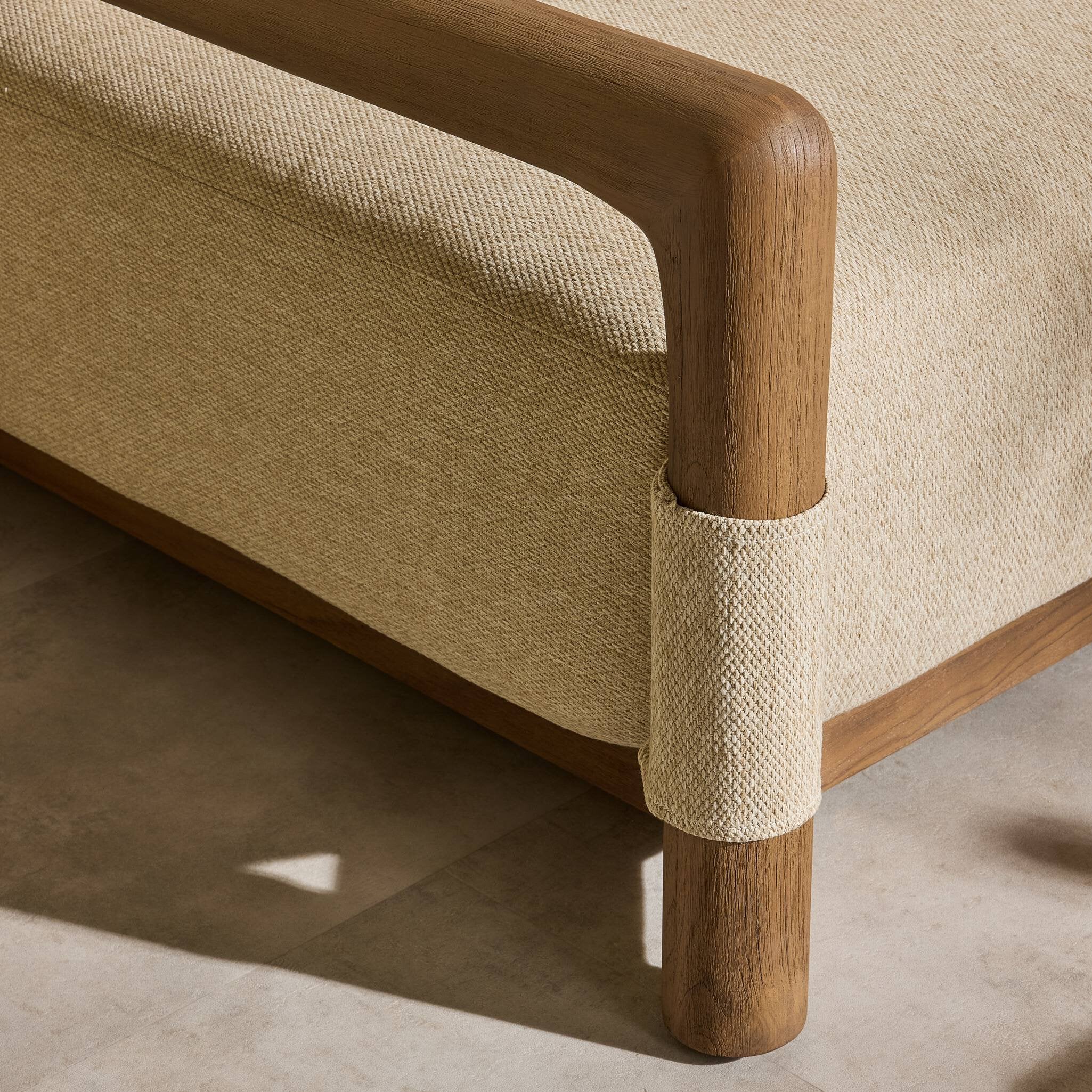 Fable Outdoor Sofa-91" - Concha Beige