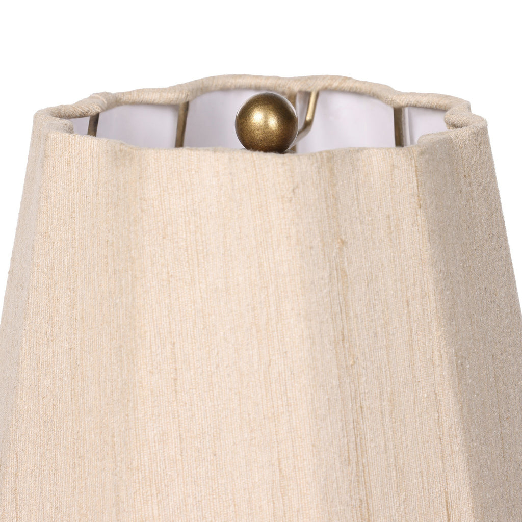 Posie Table Lamp - Tan Speckled Ceramic