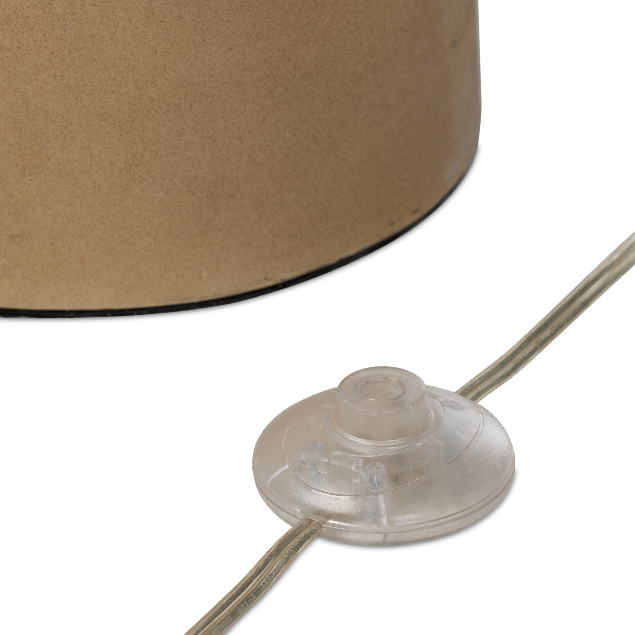 Posie Floor Lamp - Tan Speckled Ceramic