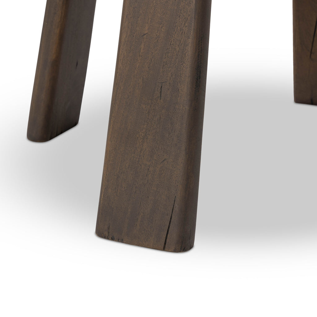 Brennon End Table - Aged Belgium Bleach