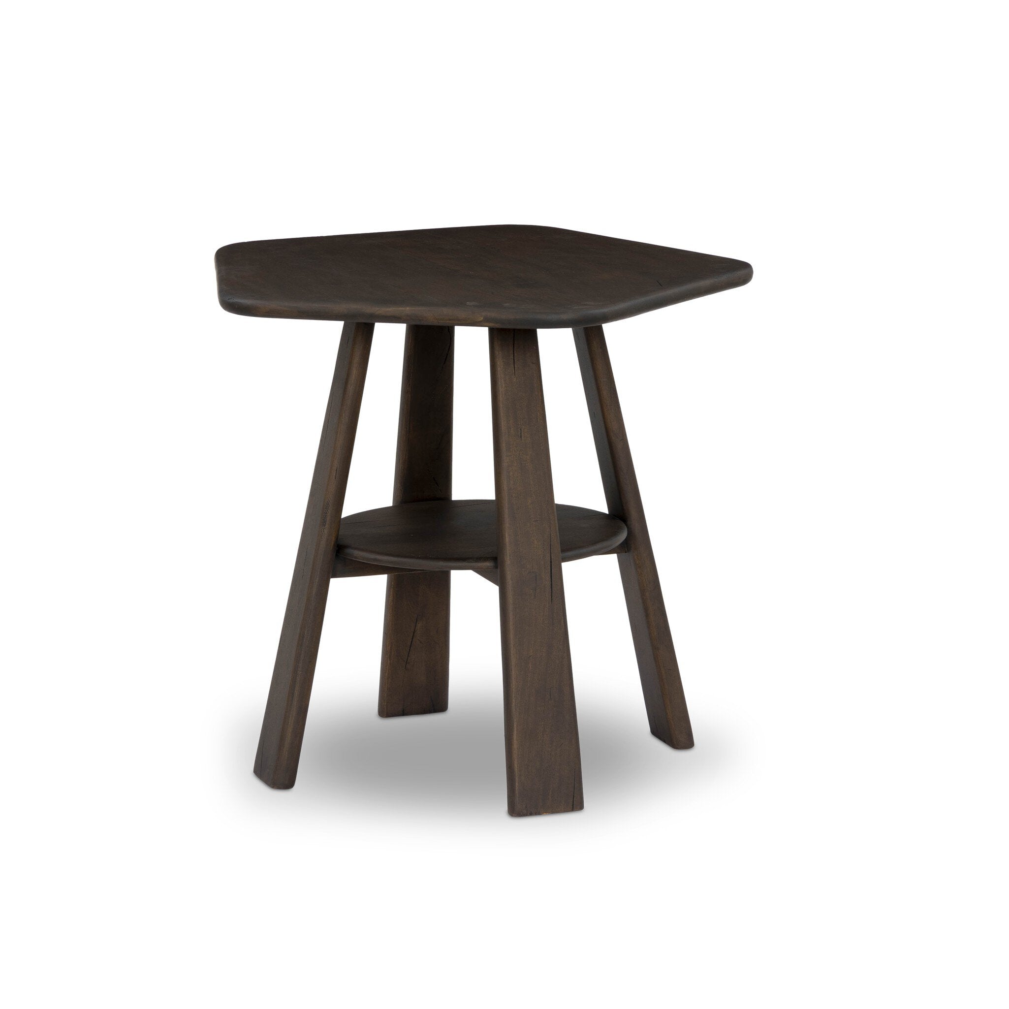 Brennon End Table - Aged Belgium Bleach