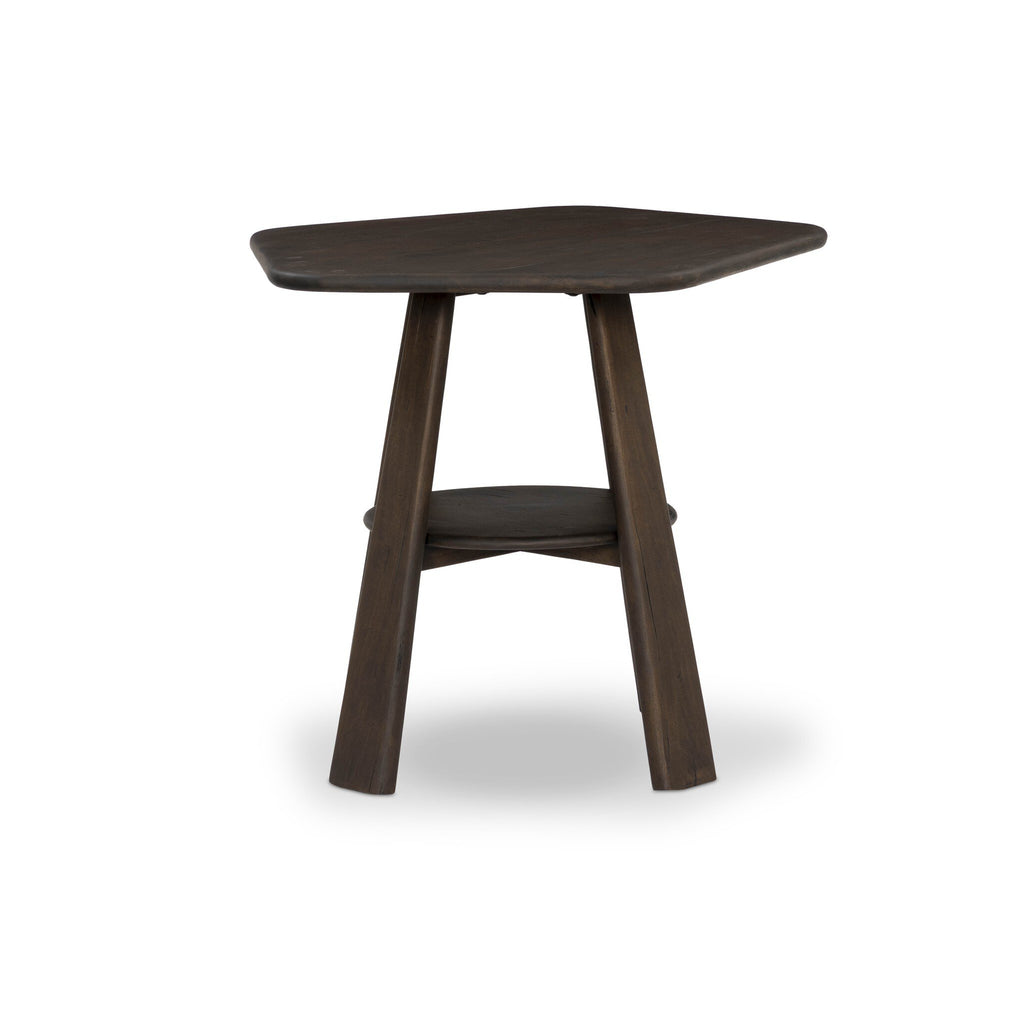 Brennon End Table - Aged Belgium Bleach