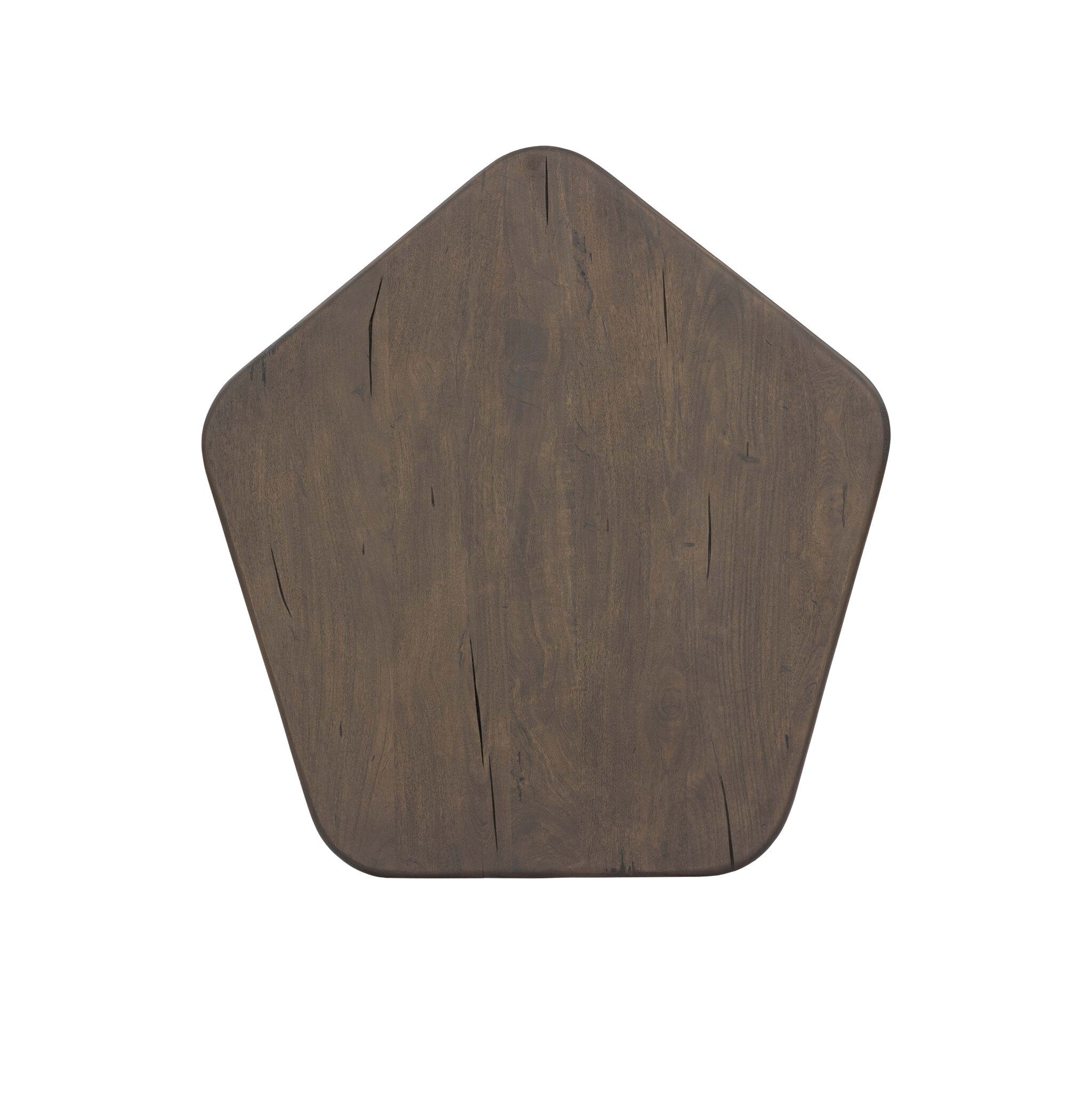 Brennon End Table - Aged Belgium Bleach