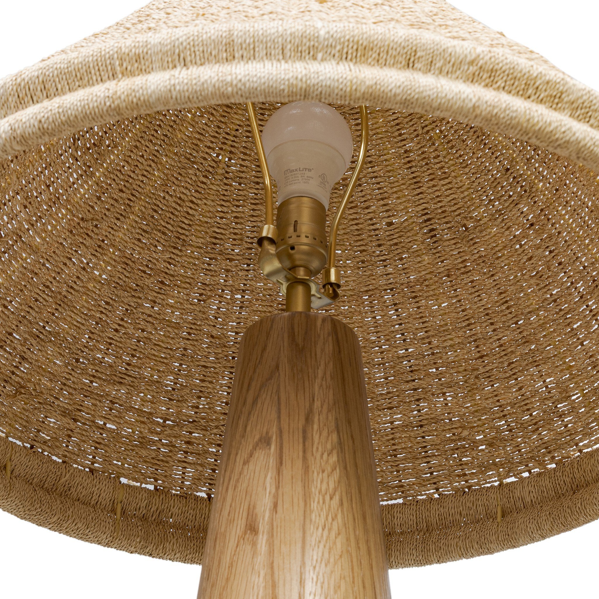 Canela Floor Lamp - Light Oak