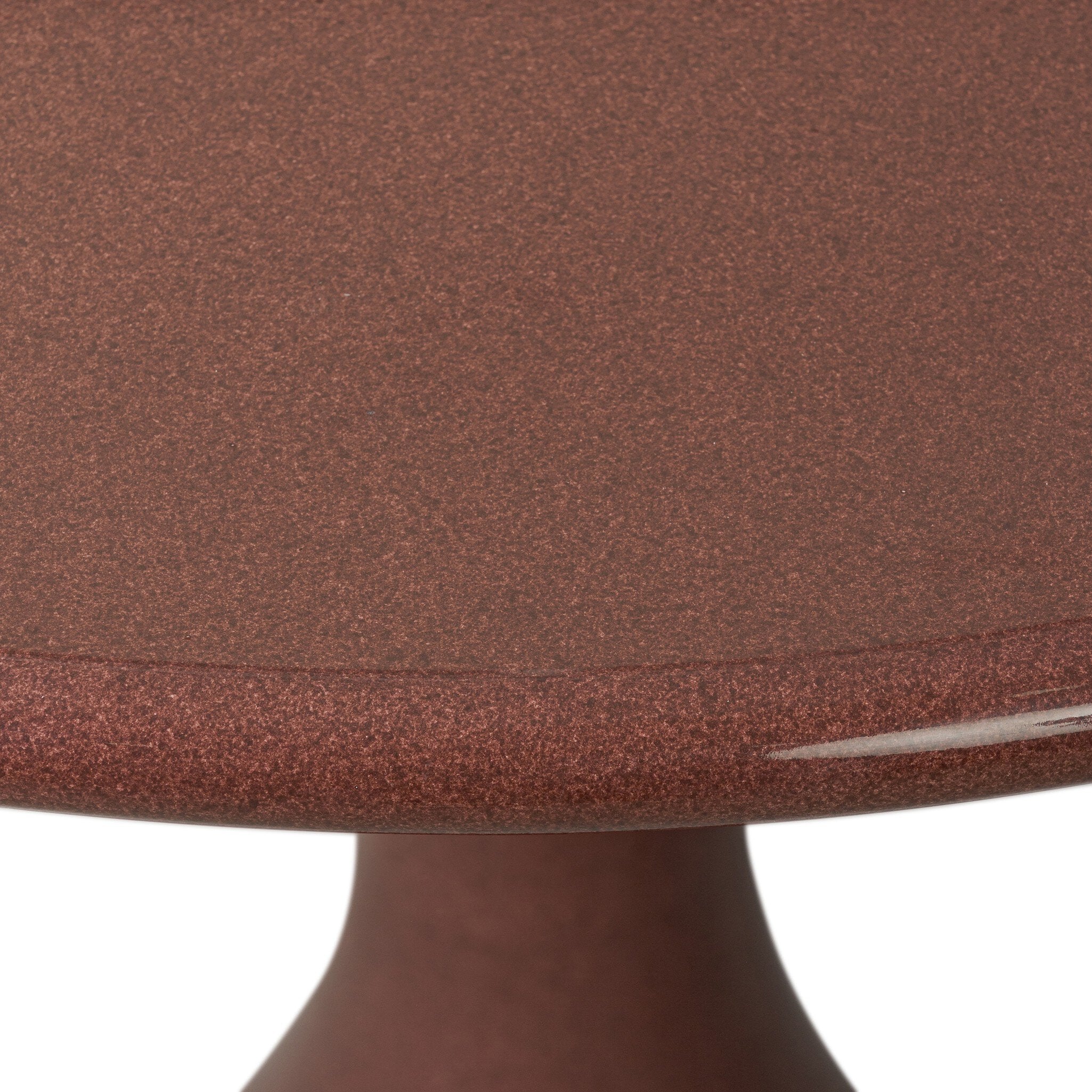 Vernon Dining Table - Smooth Red Concrete