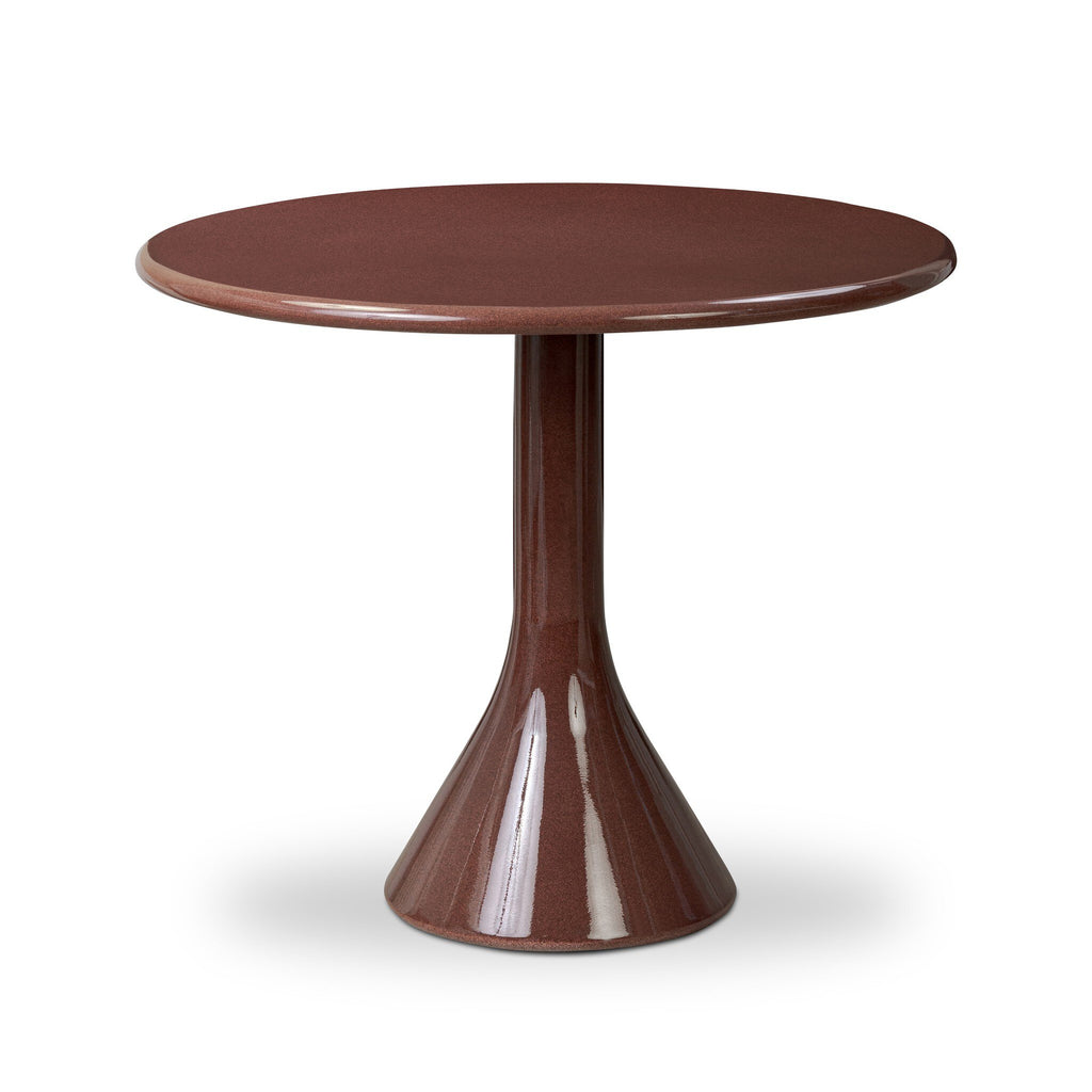 Vernon Dining Table - Smooth Red Concrete