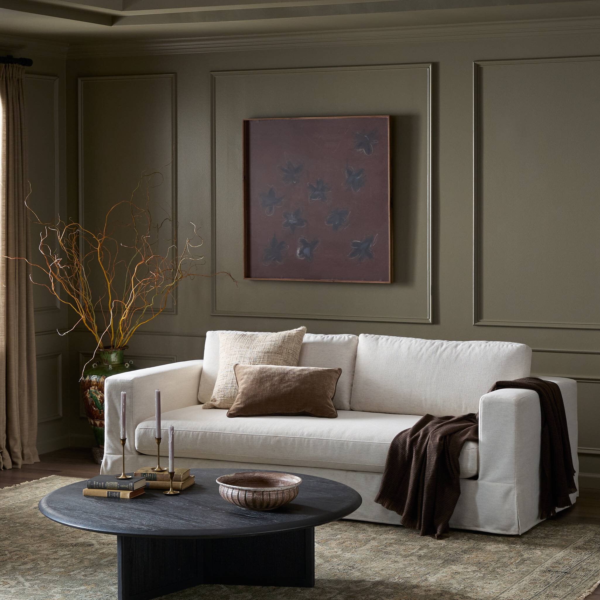 Tovana Sofa- 95" - Crypton Nomad Snow